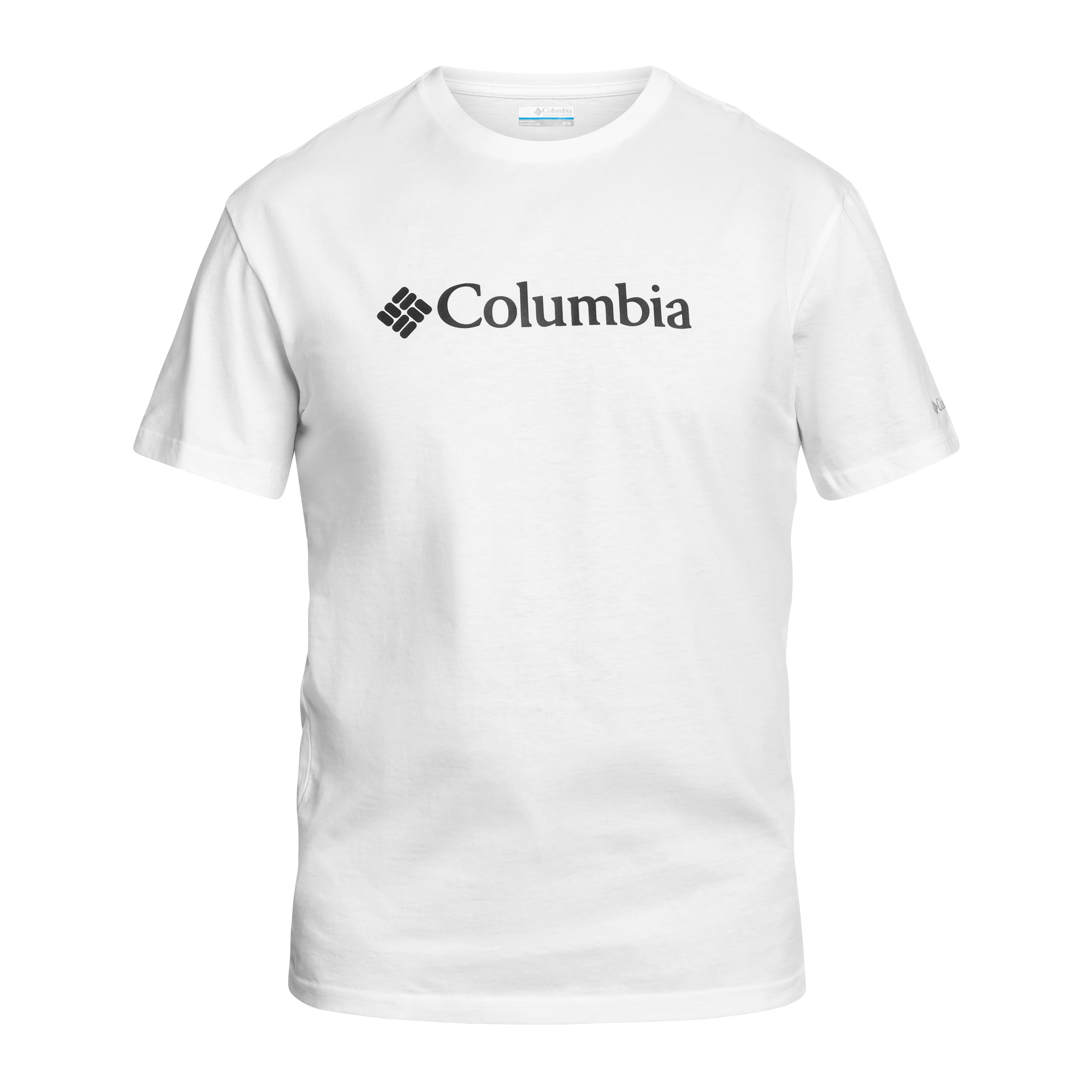 T-Shirt CSC Basic Logo Columbia - White