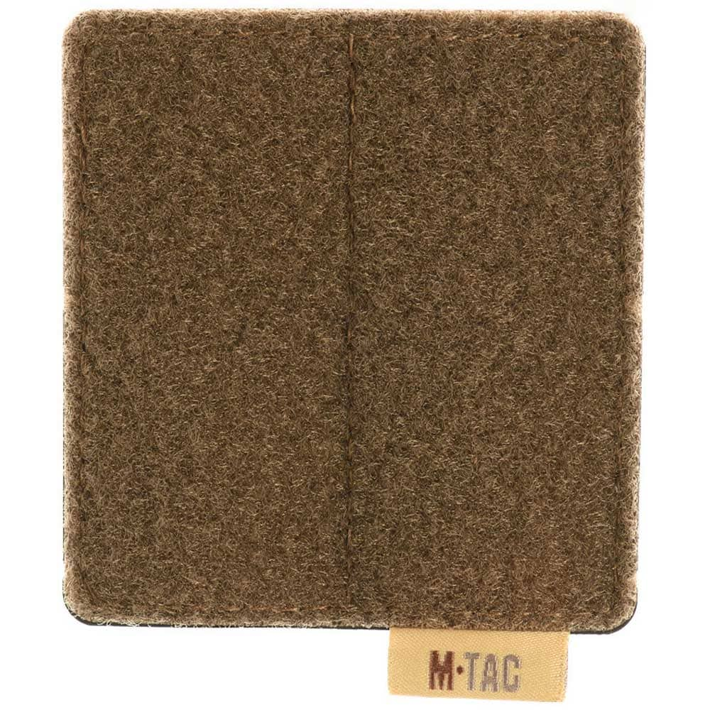 Panneau pour patchs MOLLE 80x85 mm M-Tac - Coyote