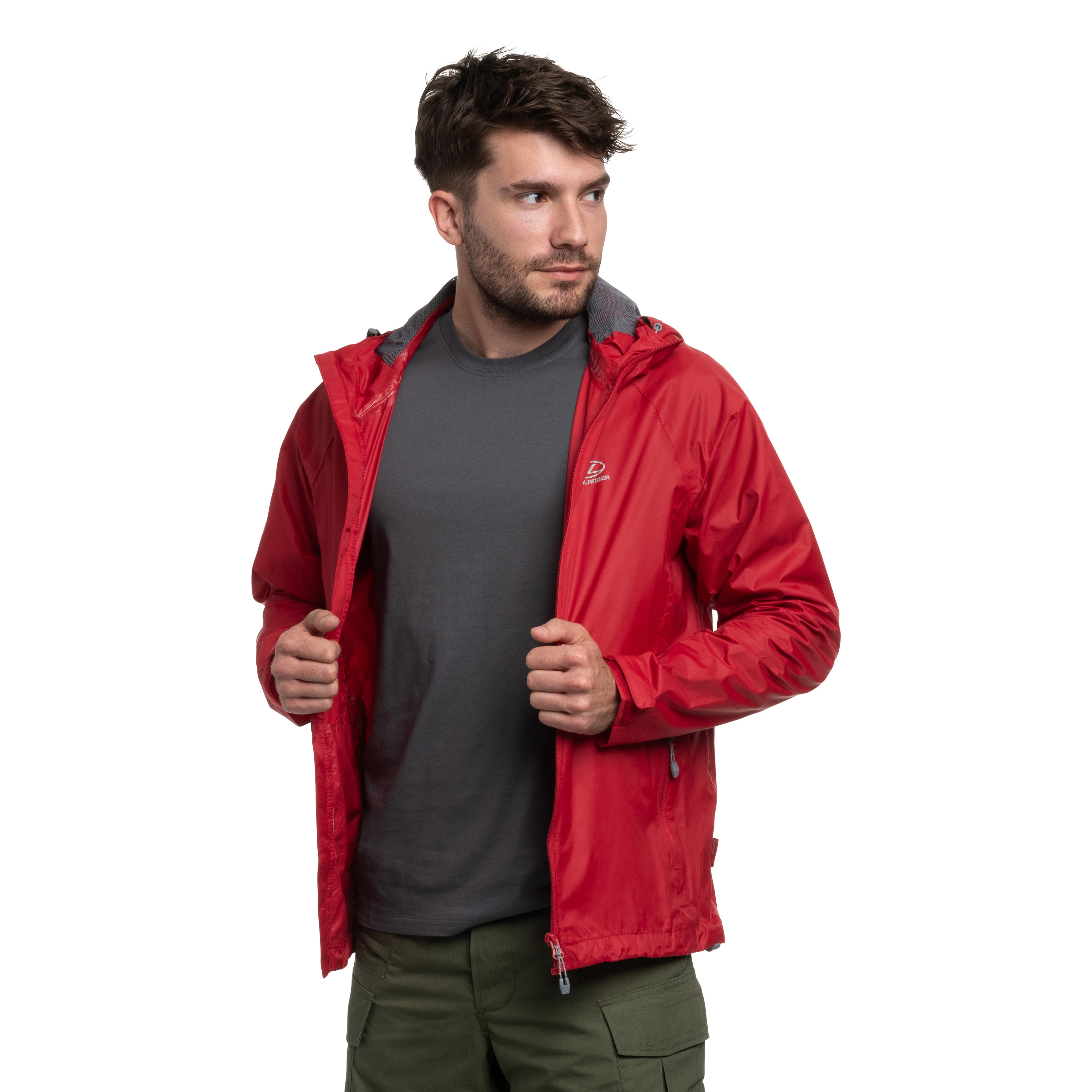 Veste Outdoor Stow & Go Pack Away Highlander - Red