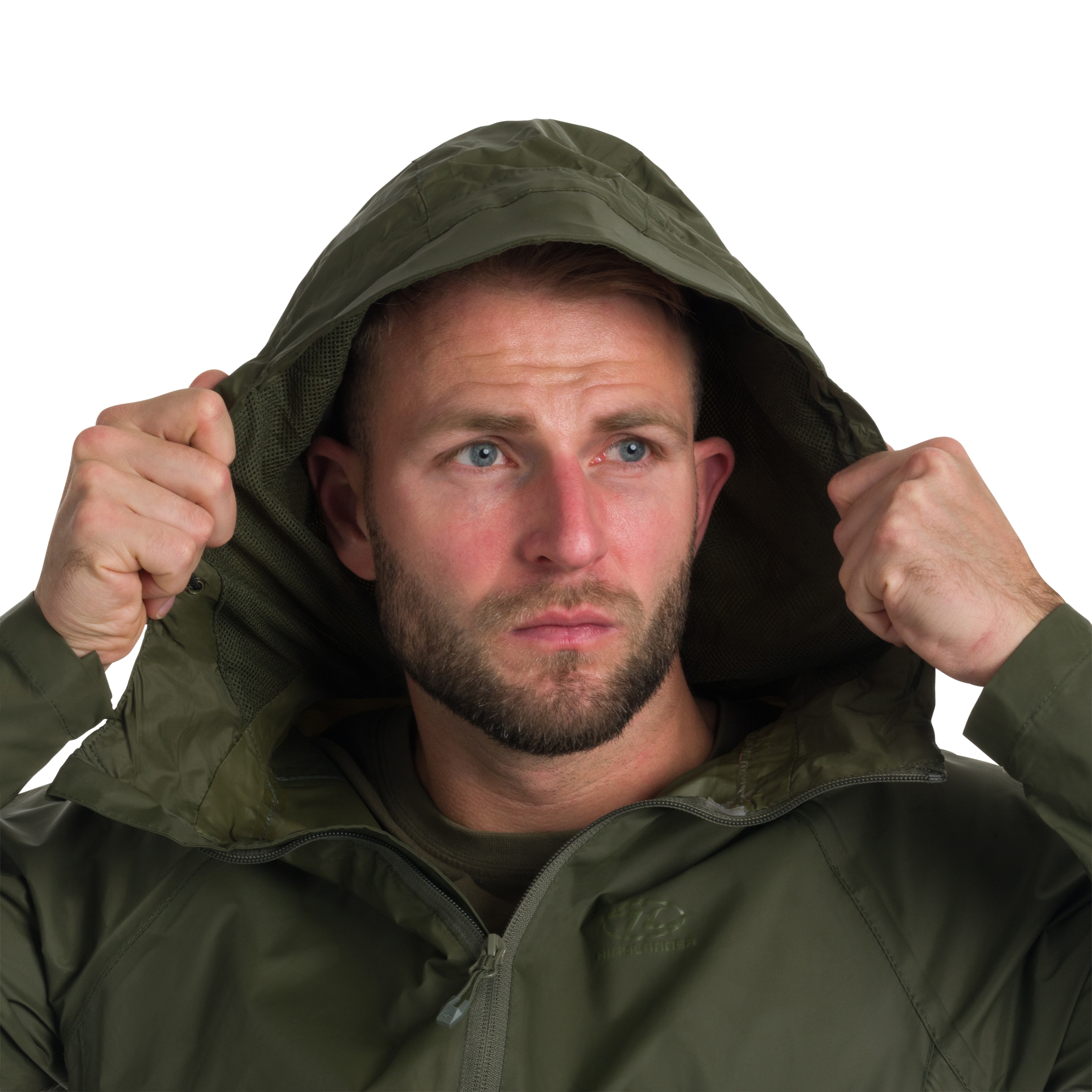 Veste Outdoor Stow & Go Pack Away Highlander V2 - Olive Green