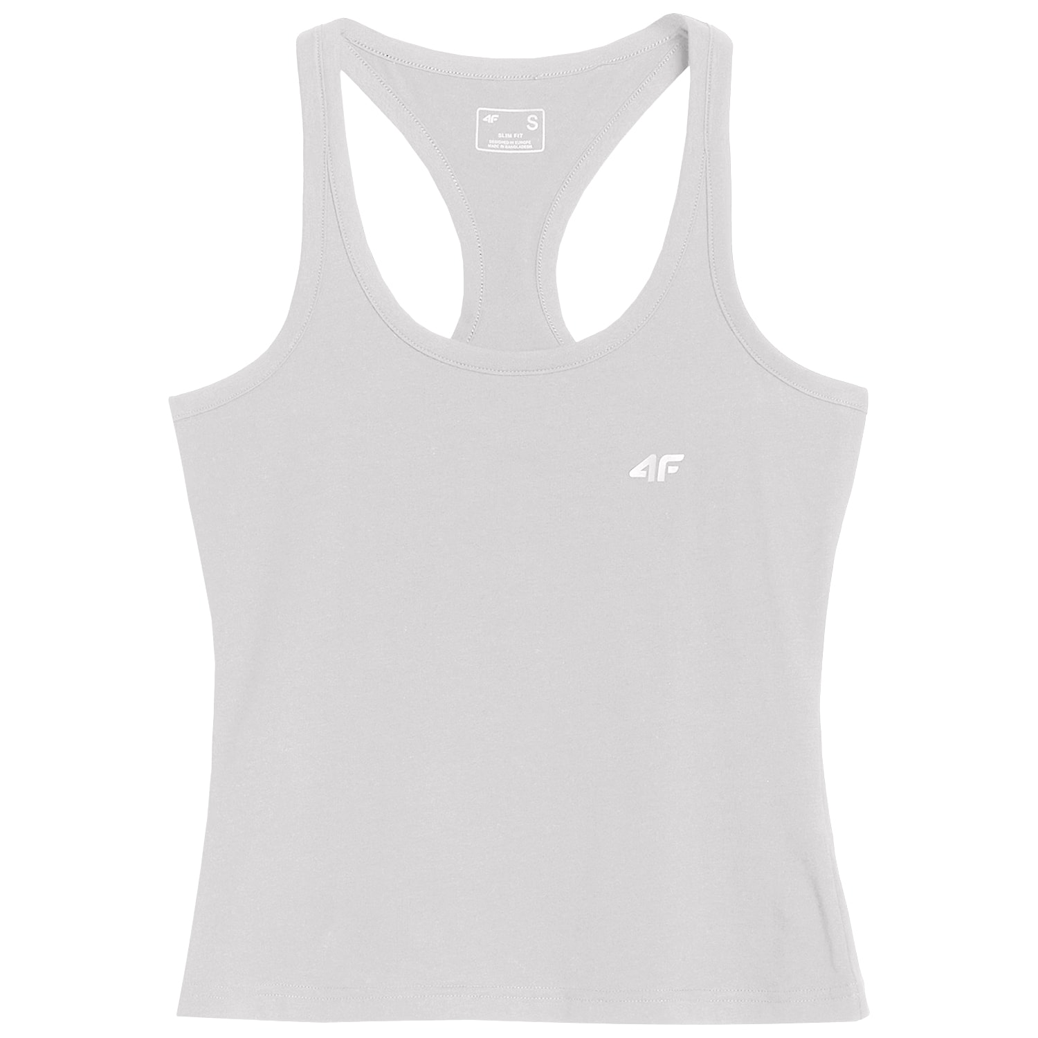 T-shirt pour femmes F124 4F - Blanc