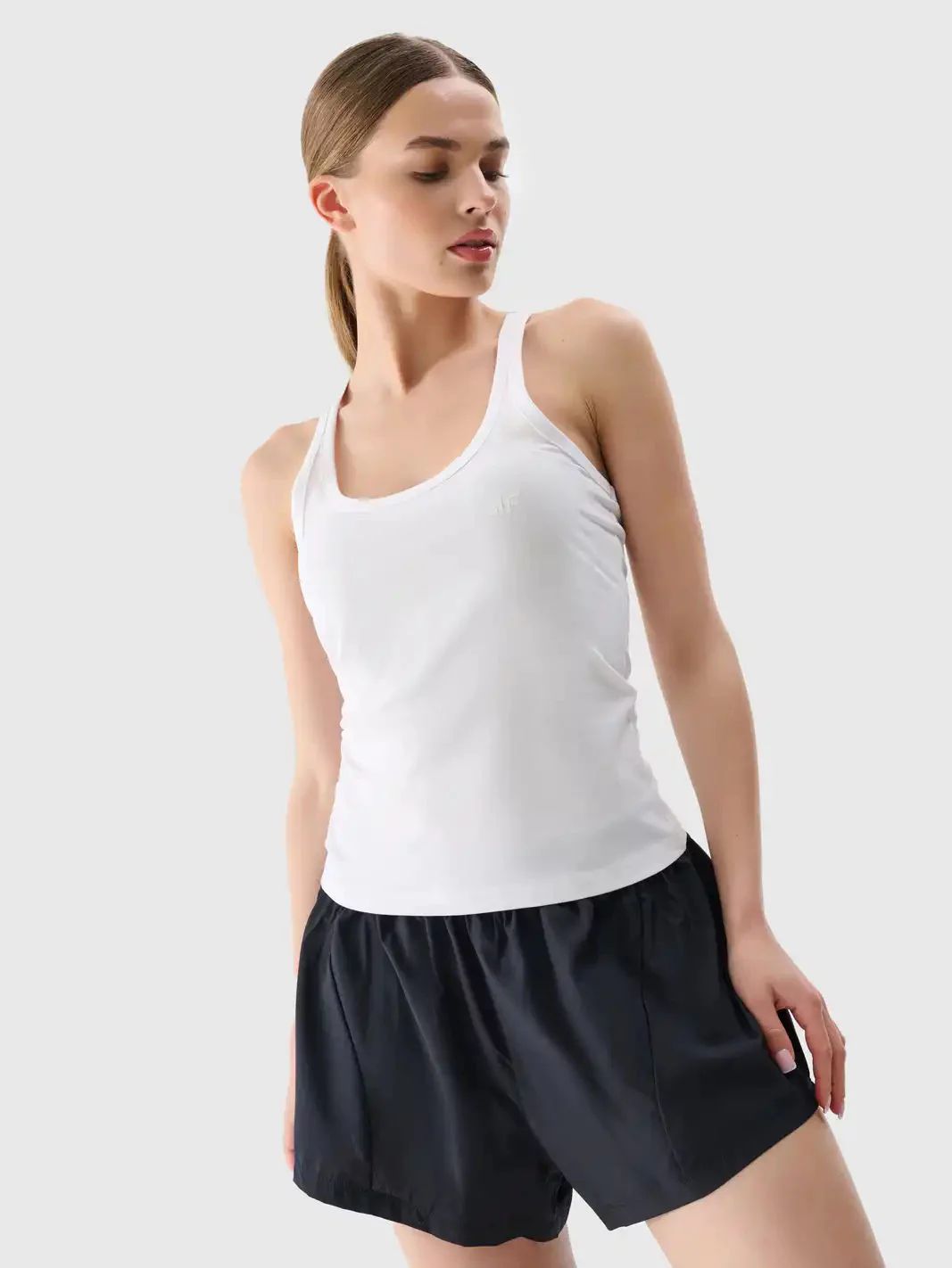 T-shirt pour femmes F124 4F - Blanc