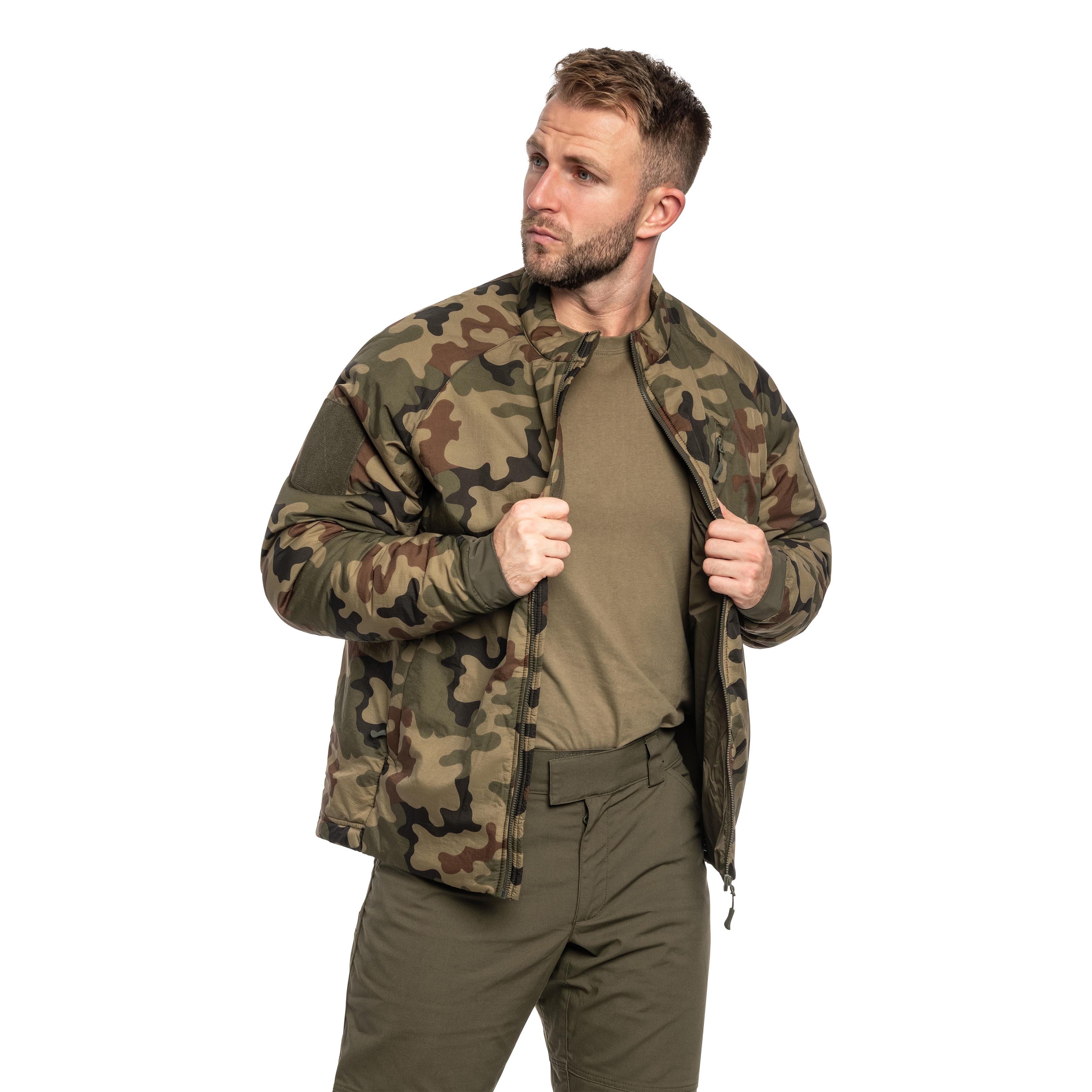 Veste Wolfhound Climashield Apex Helikon-Tex - wz.93 Pantera PL Woodland