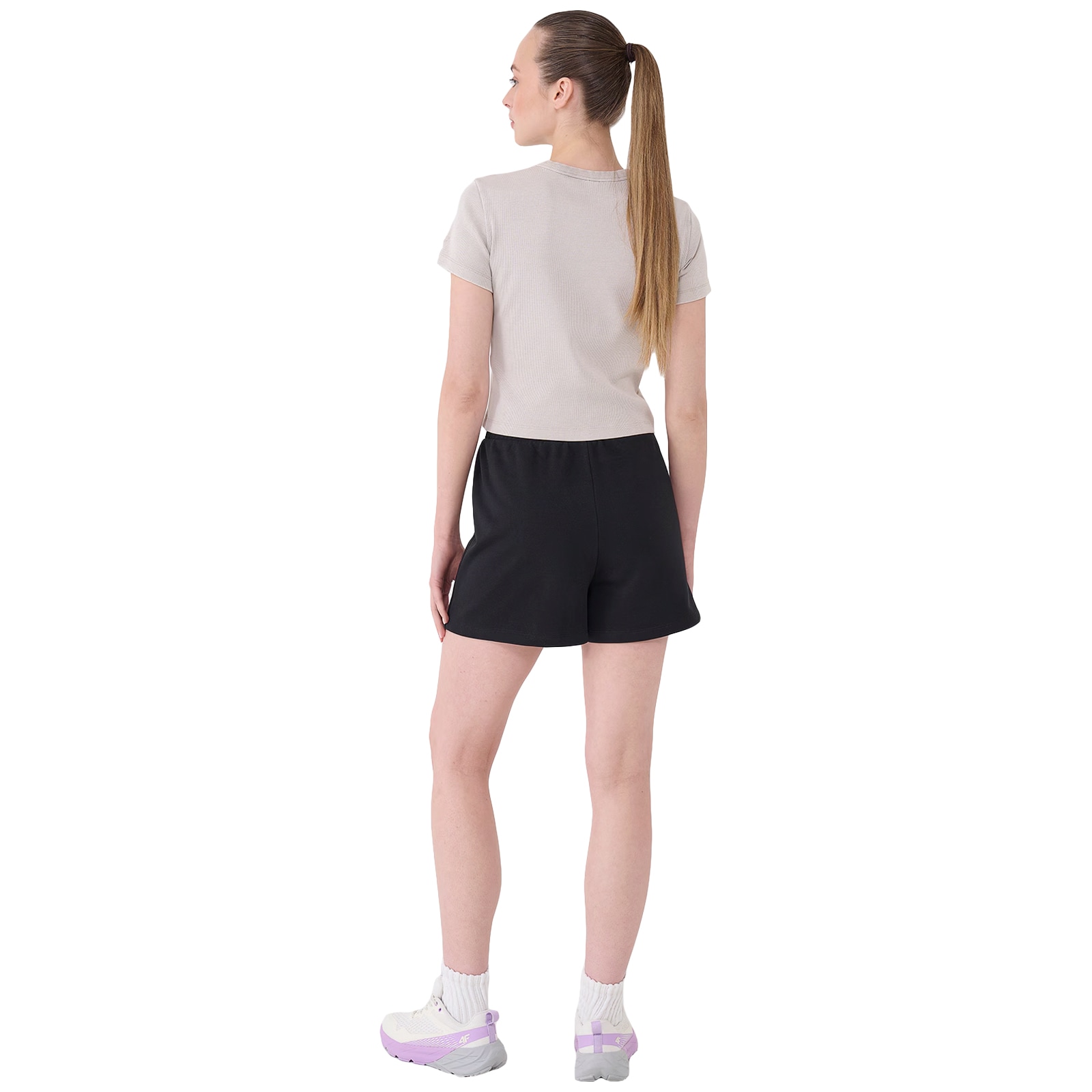 Shorts pour femmes CAS F542 4F - Noir