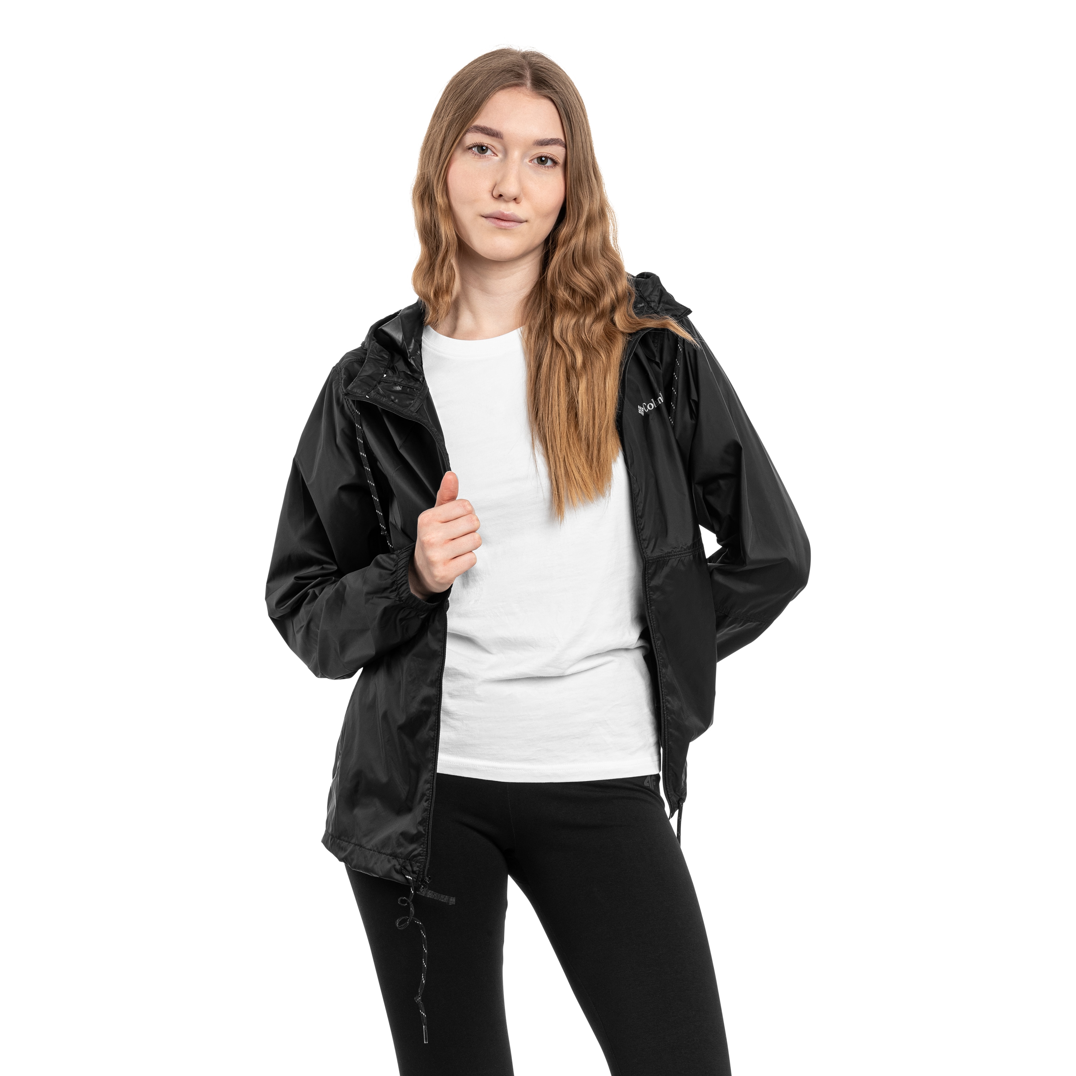Veste pour femme Flash Forward II Hooded Windbreaker Columbia - Black