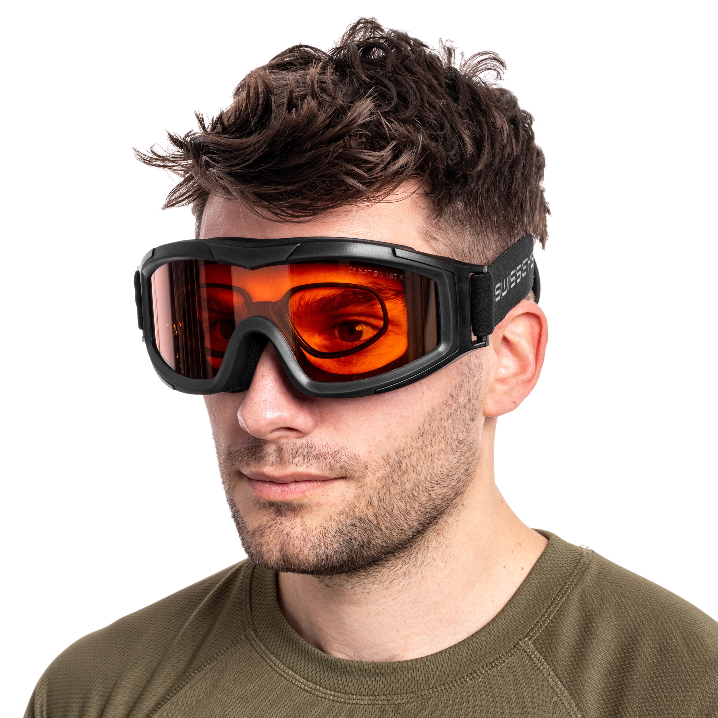 Lunettes tactiques F-Tac Swiss Eye - Black