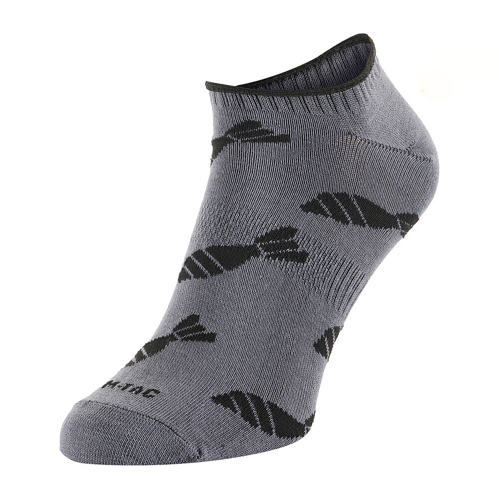 Chaussettes Mortar Bombs - 3 pairs M-Tac - Dark Grey