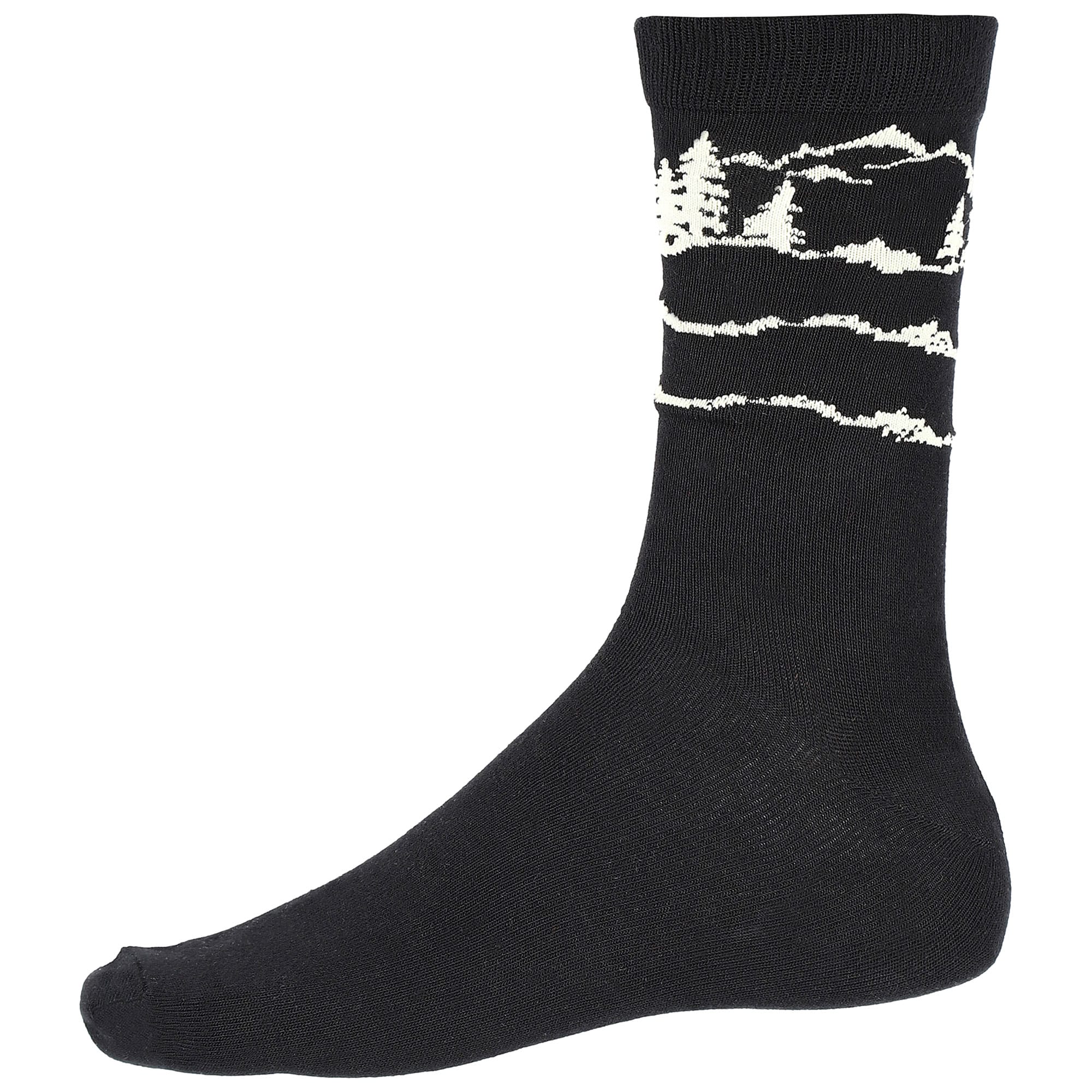 Chaussettes Mid Bamboo Viking Boosocks - Black