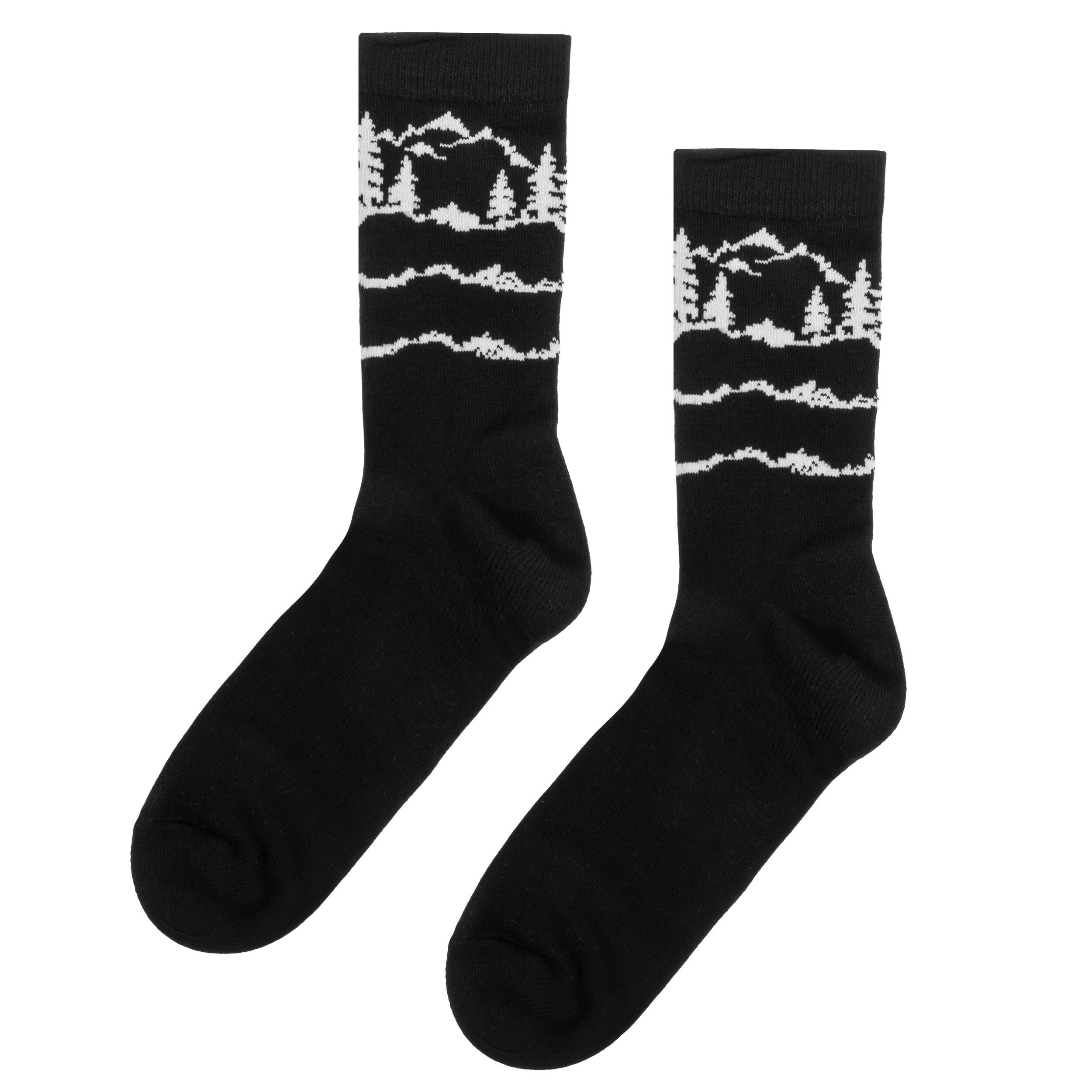 Chaussettes Mid Bamboo Viking Boosocks - Black