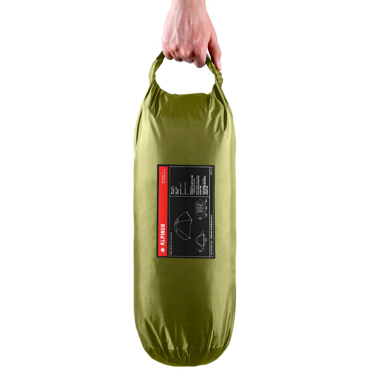 Tente pour 3 personnes Velebit 3 ALU Alpinus - Green