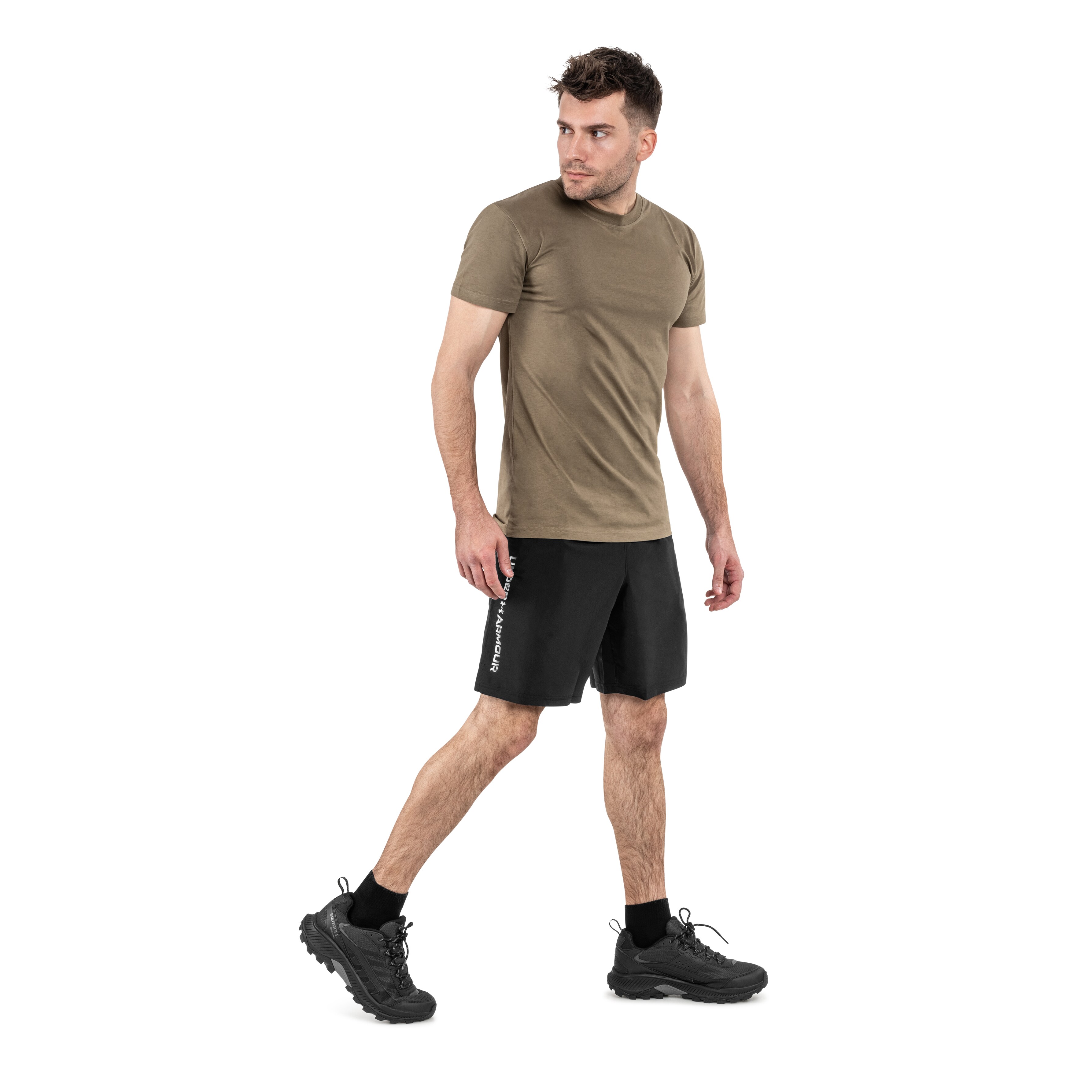 Short UA Tech Woven Wordmark Under Armour - Black