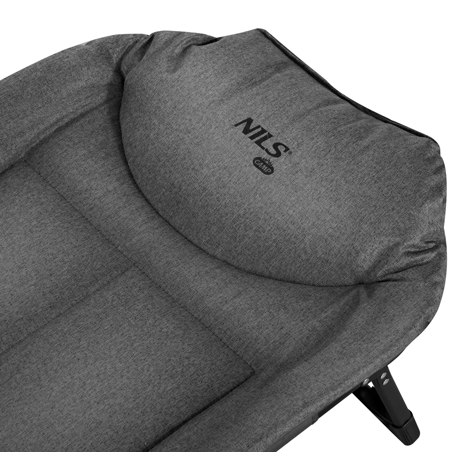 Lit de camp NC2720 200 x 60 cm Nils Camp - Gris