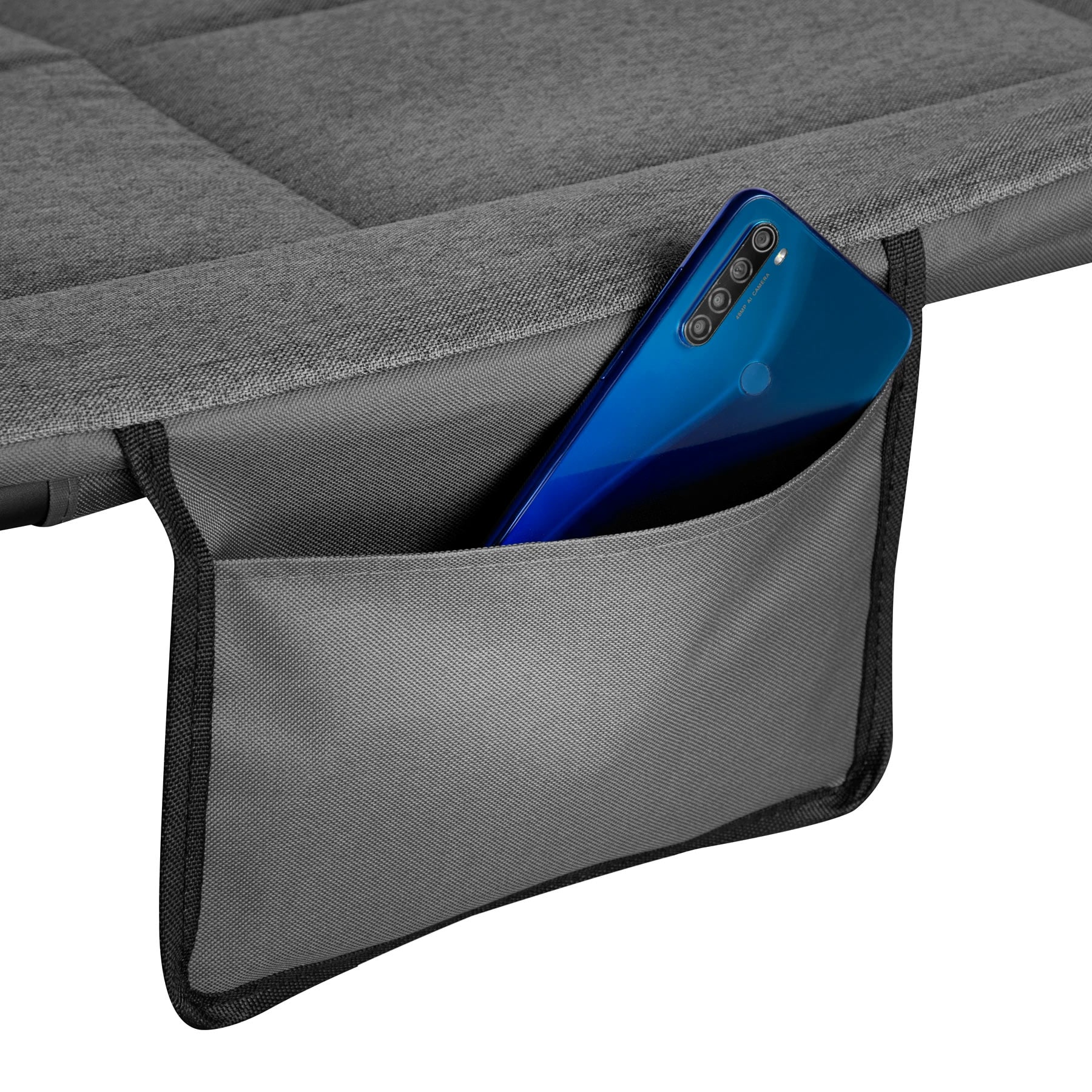 Lit de camp NC2720 200 x 60 cm Nils Camp - Gris