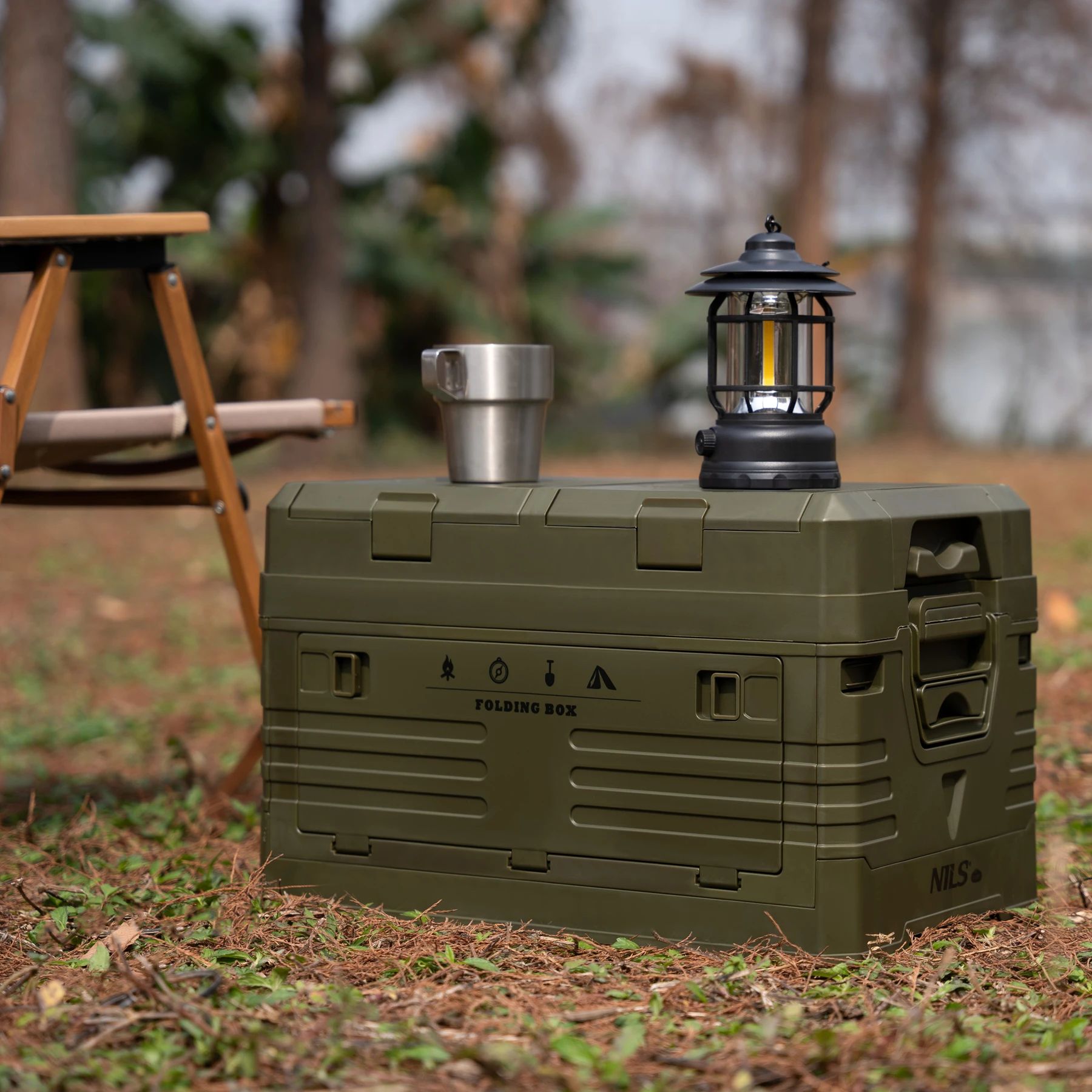 Boîte de transport Camp NCB4003 42 L Nils - Zielona