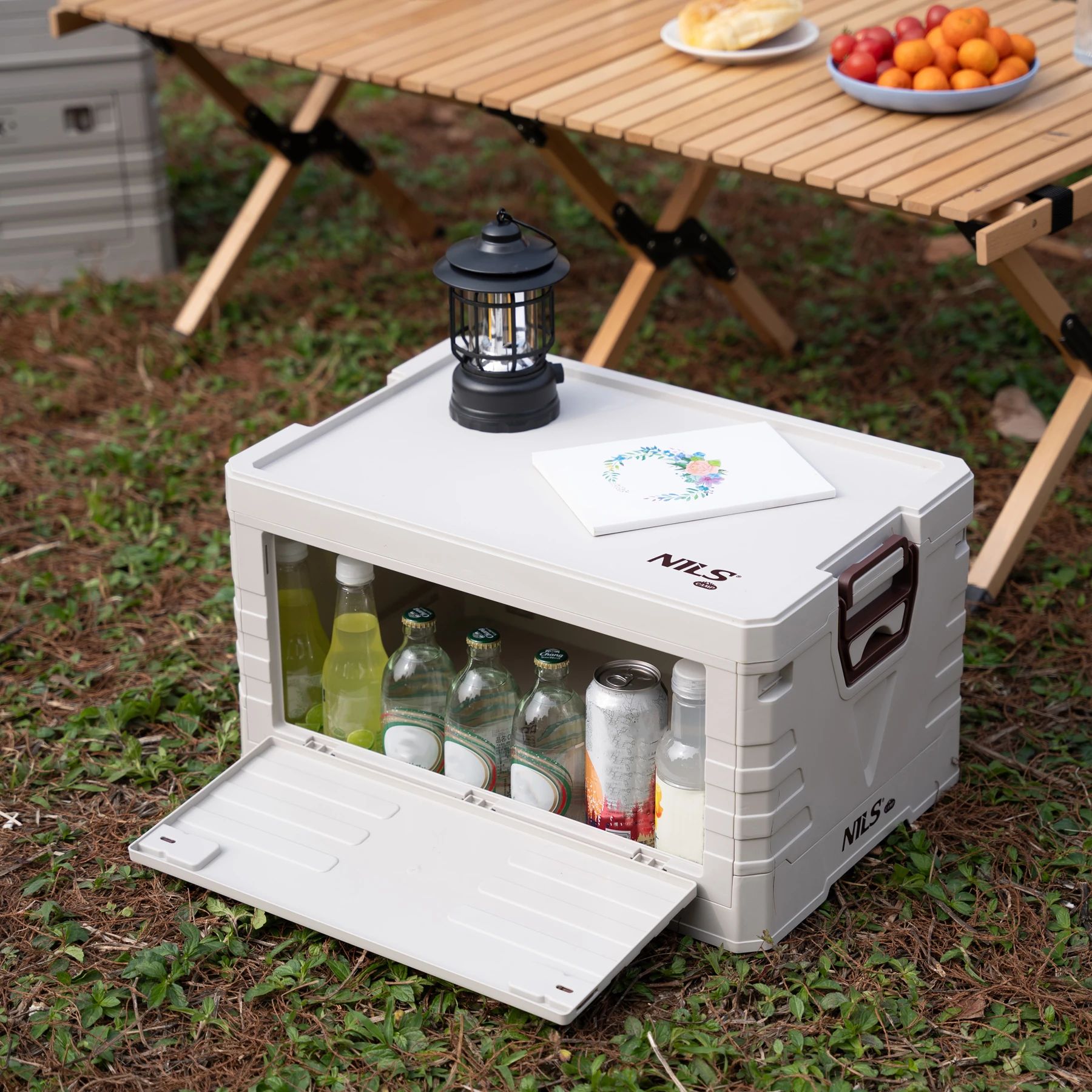 Caisse de transport NCB4004 Nils Camp 50 l - Blanc