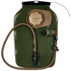 Tuyau D'hydratation Militaire Source – Remplacement Avec Valve Sans Morsure – Noir