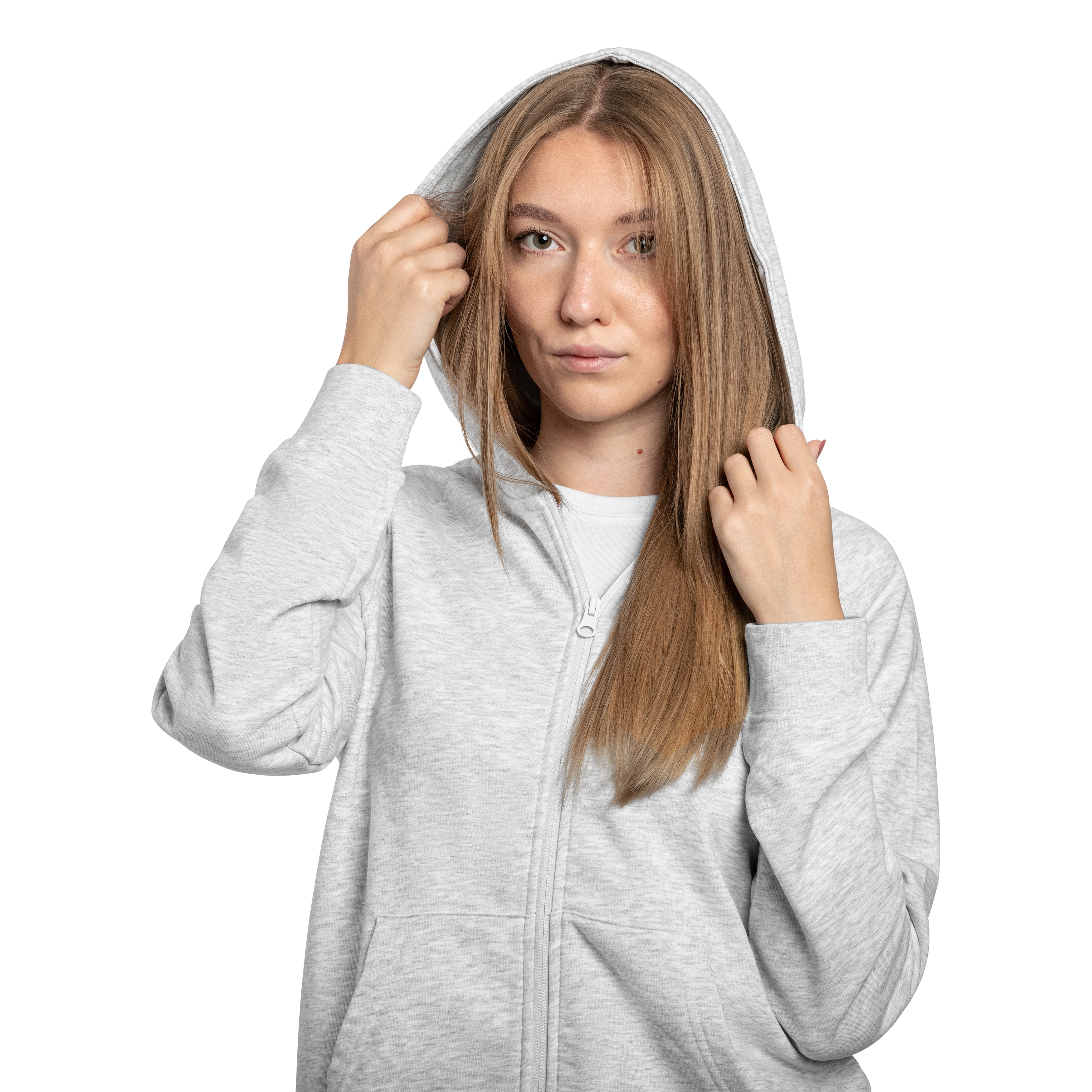 Sweatshirts pour femme F1763 4F - Grey
