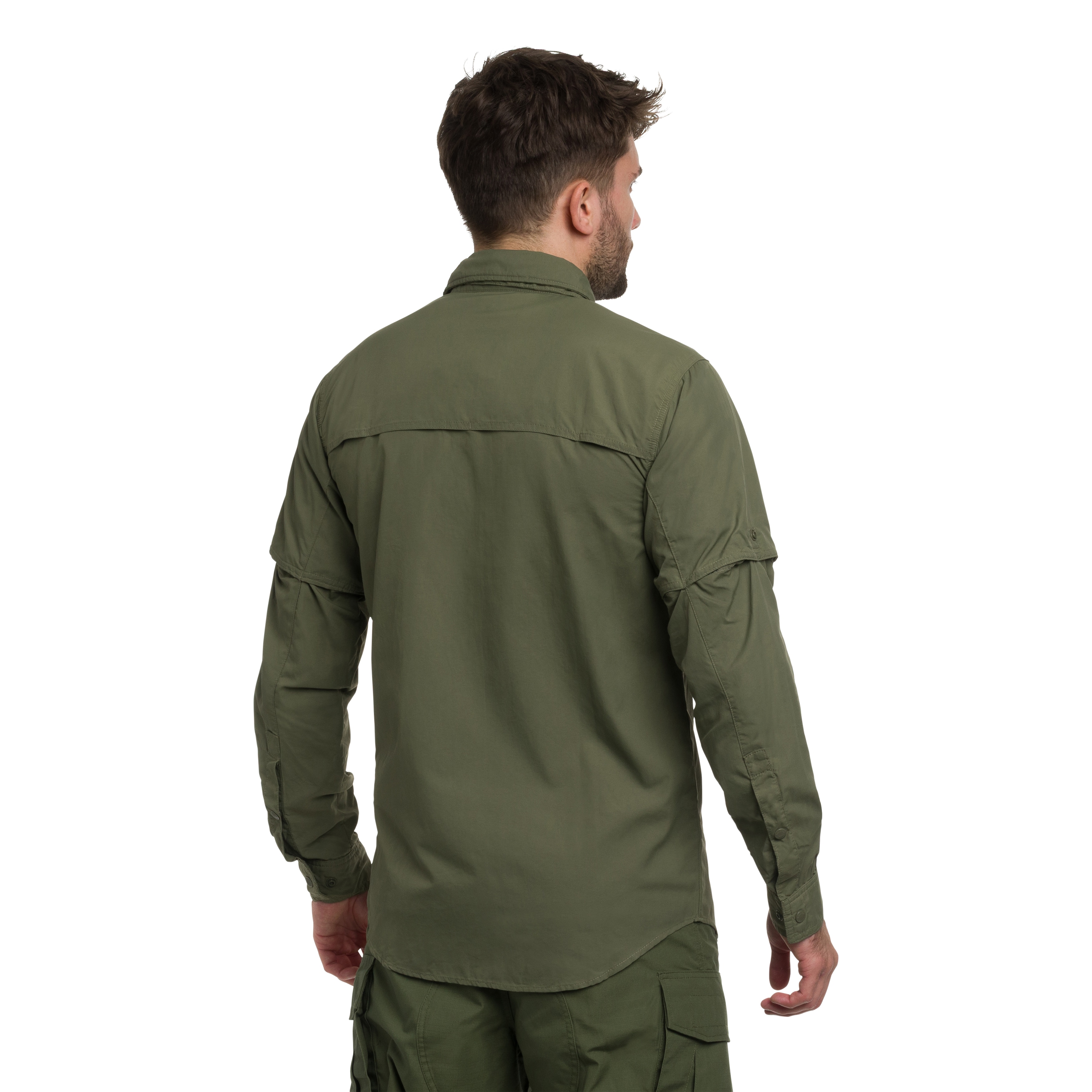 Chemise Skien Valley Long Sleeve Columbia - Stone Green