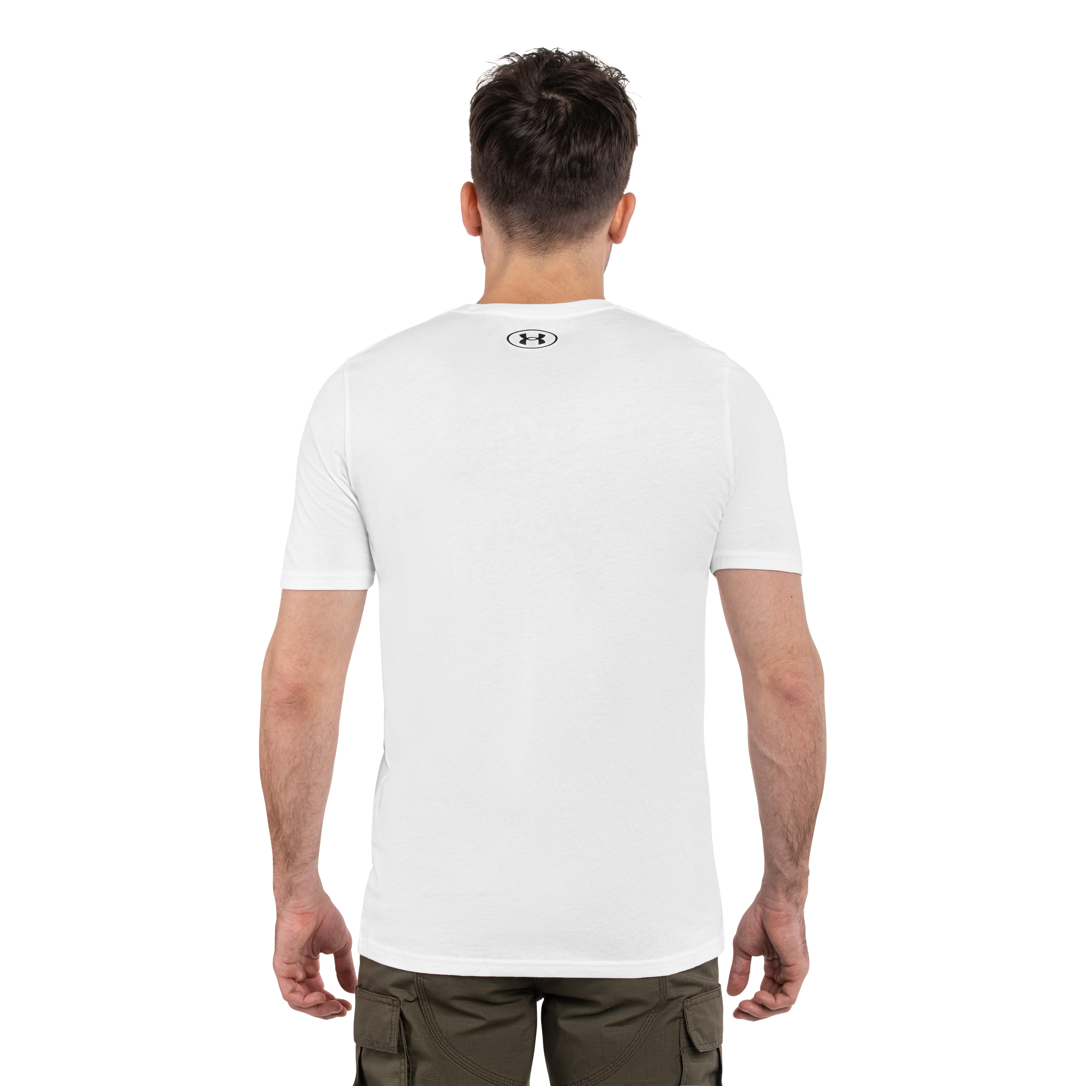 T-shirt Left Chest Logo Under Armour  - White