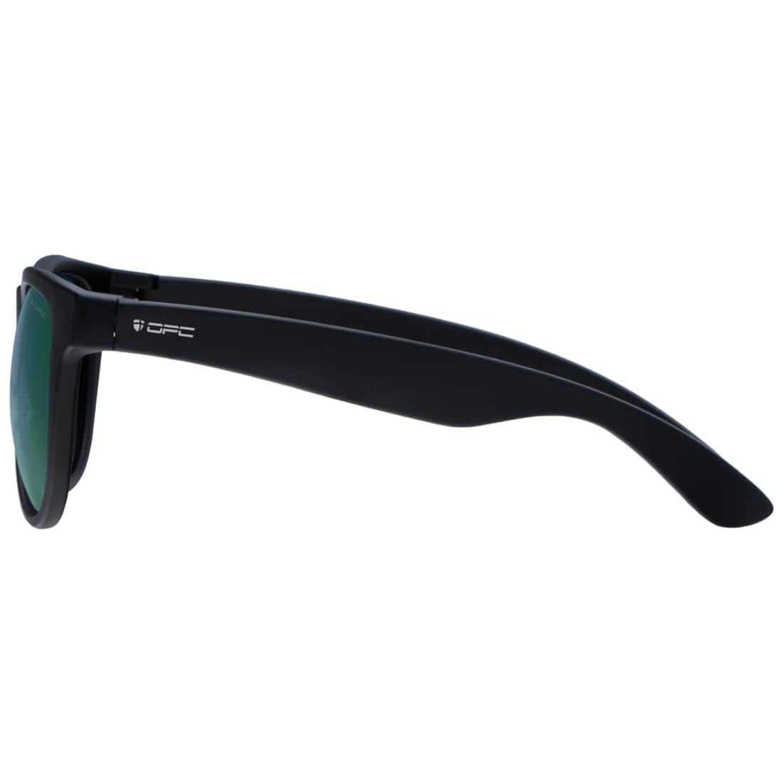 Lunettes de soleil polarisées Lifestyle Ibiza OPC - Matt Black/ Green