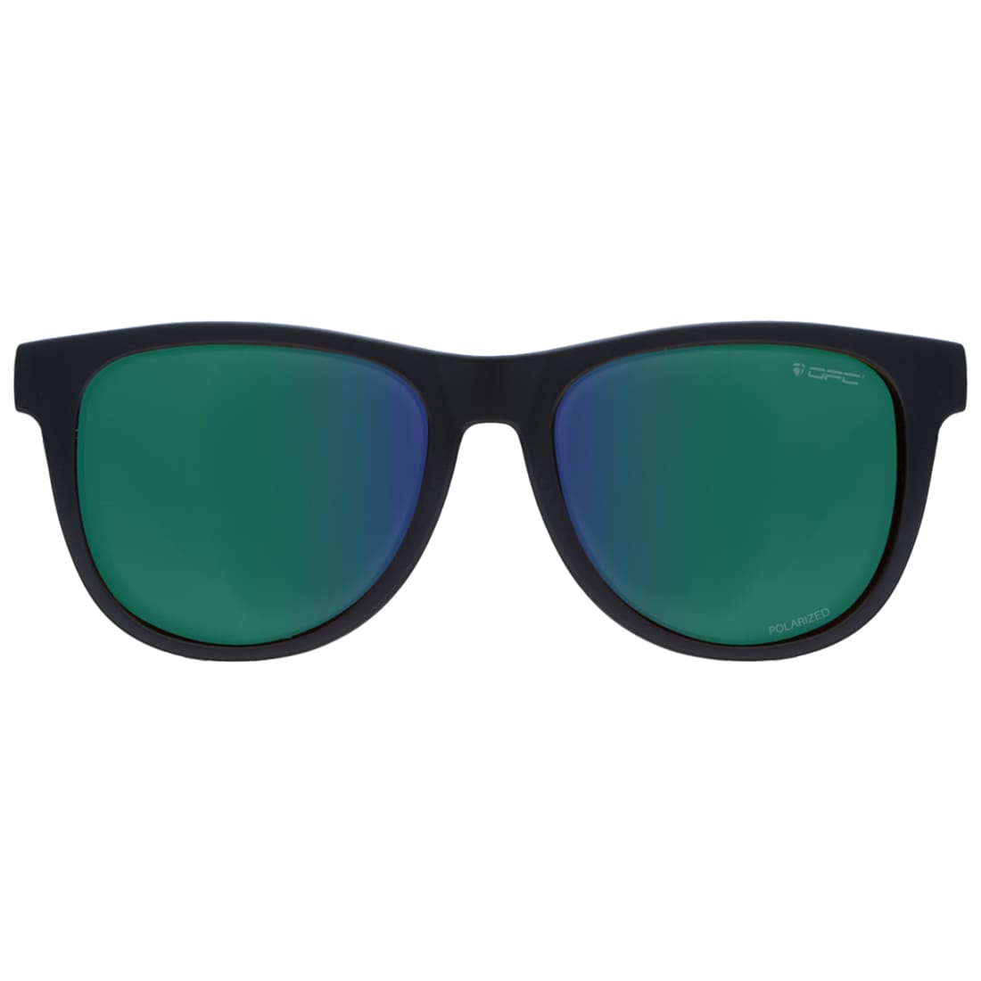 Lunettes de soleil polarisées Lifestyle Ibiza OPC - Matt Black/ Green