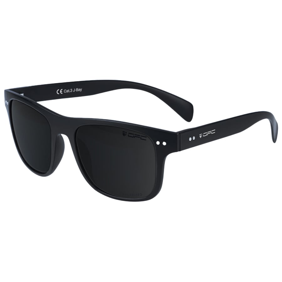 Lunettes de soleil polarisées Lifestyle J-Bay OPC - Matt Black Smoke Revo