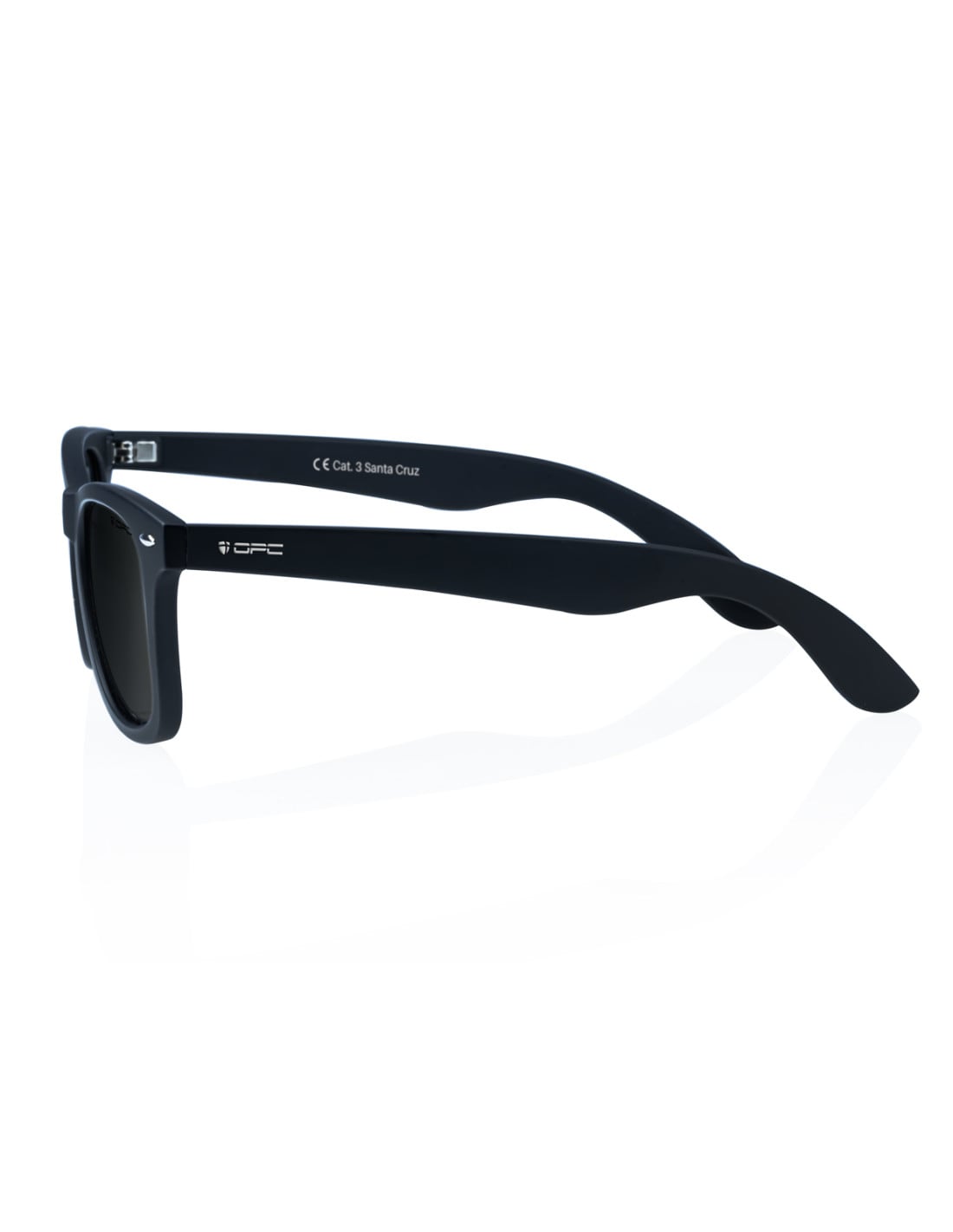 Lunettes de soleil  Lifestyle Santa Cruz OPC - Matt Black Smoke avec polarisation