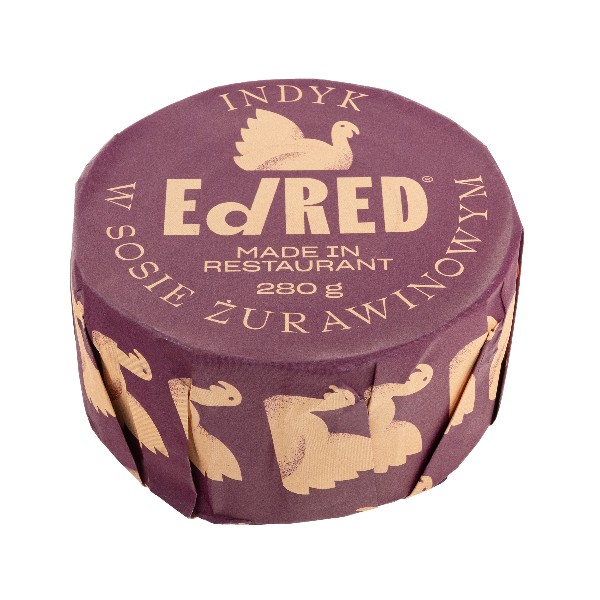 Aliments conservés - Dinde avec sauce aux canneberges 280 g Ed Red