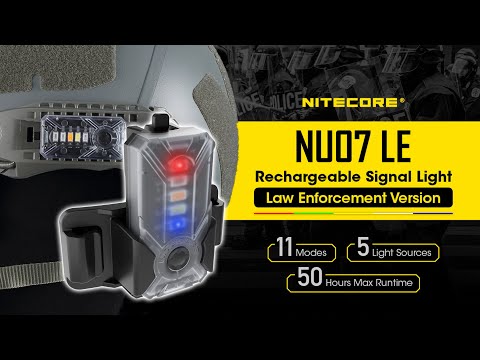 Lampe de signalisation NU07 LE - 15 lumens Nitecore