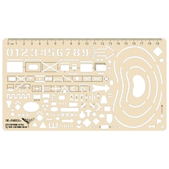 Règle Ecopybook Tactical Ruler Of An Intelligence Agent UA M-Tac