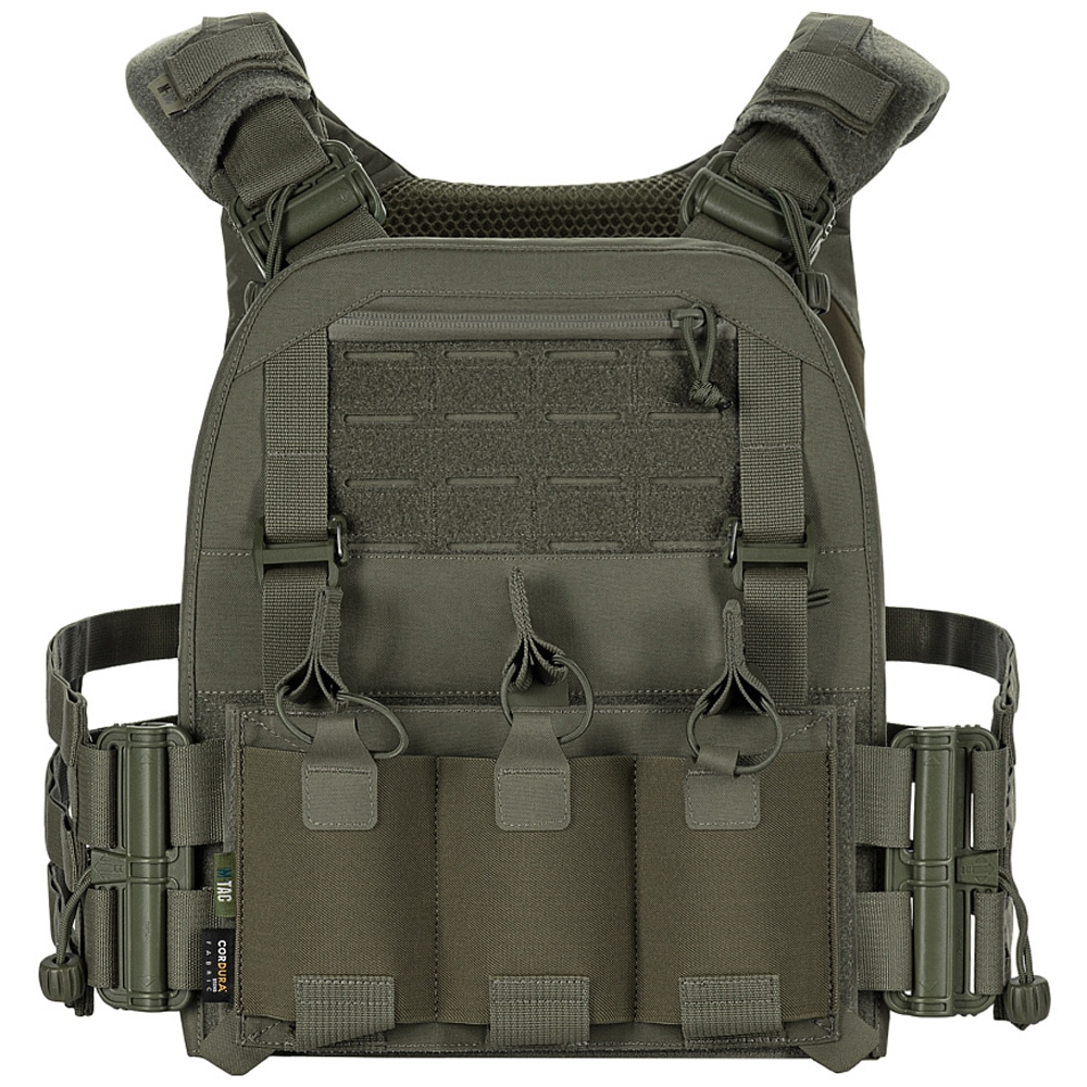 Gilet tactique de type Plate Carrier Cuirass Fast Elite Large M-Tac - Ranger Green