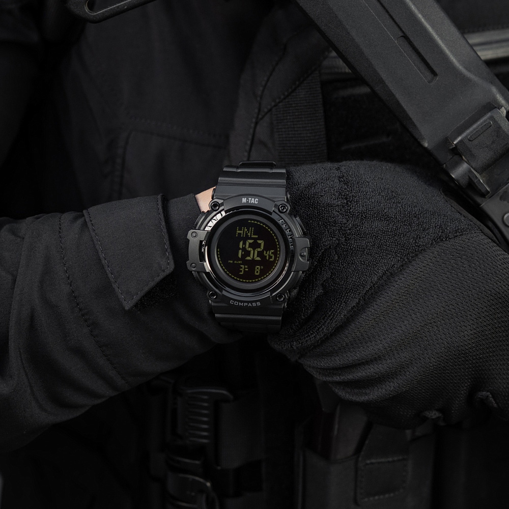 Montre tactique avec boussole2233 M-Tac - Black