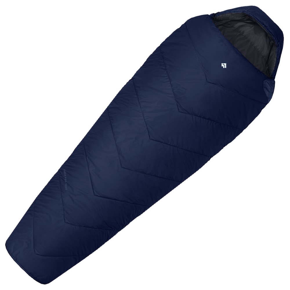 Sac de couchage Fiber Pro 1500 Gauche Alpinus - Bleu marine