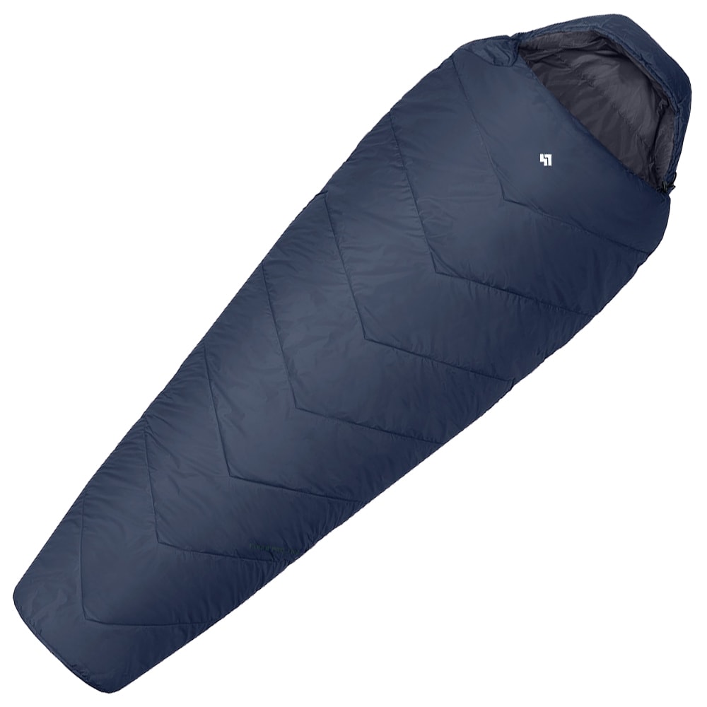 Sac de couchage  Fiber Pro 1100 Droite Alpinus - Gris