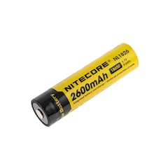 Batterie 3,7 V NL1826 18650 - 2600 mAh Nitecore