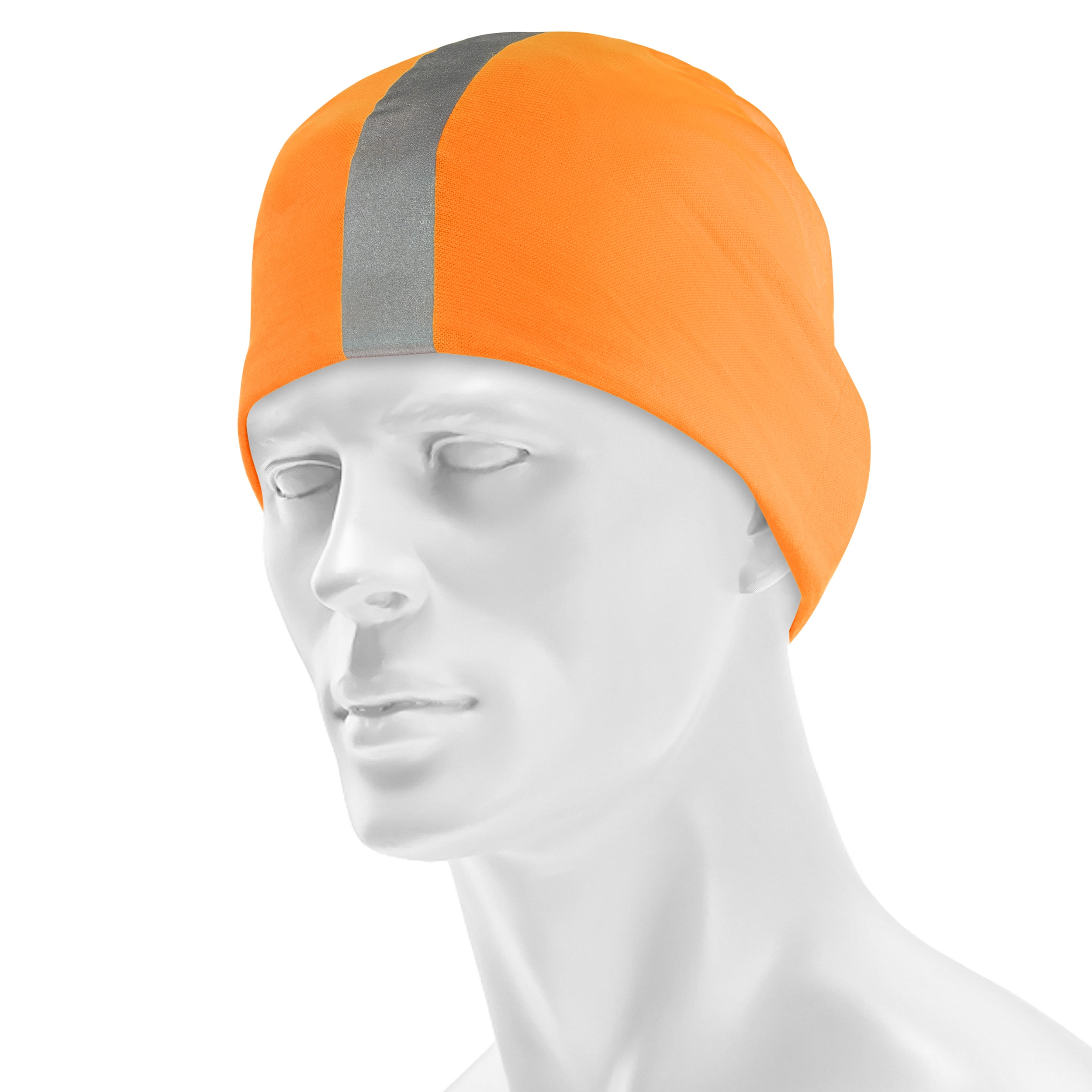 Foulard de protection Safety Original Ecostretch Reflective Buff - Orange Fluor