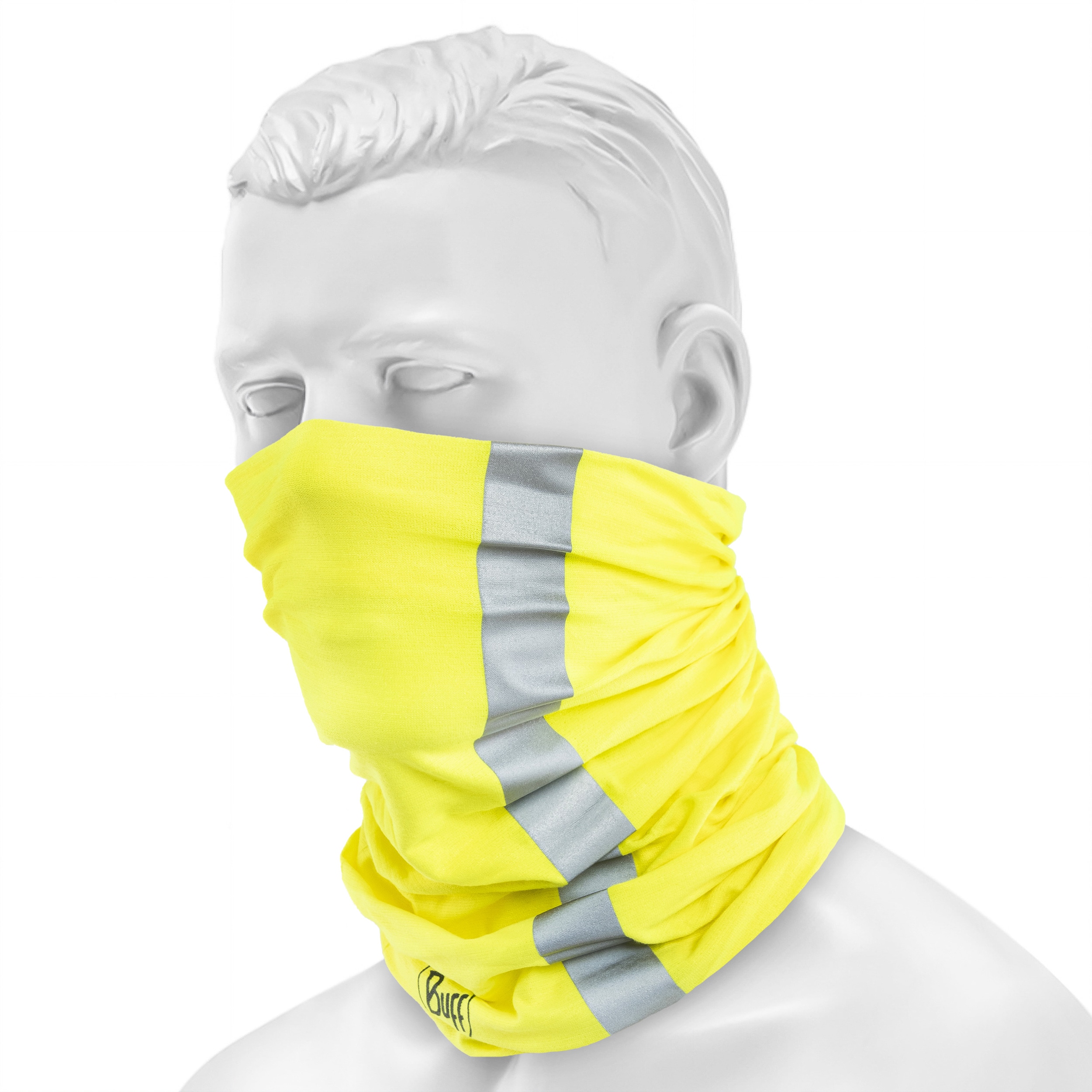 Foulard de protection Safety Coolnet UV Reflective Buff - R-Solid Yellow Fluor