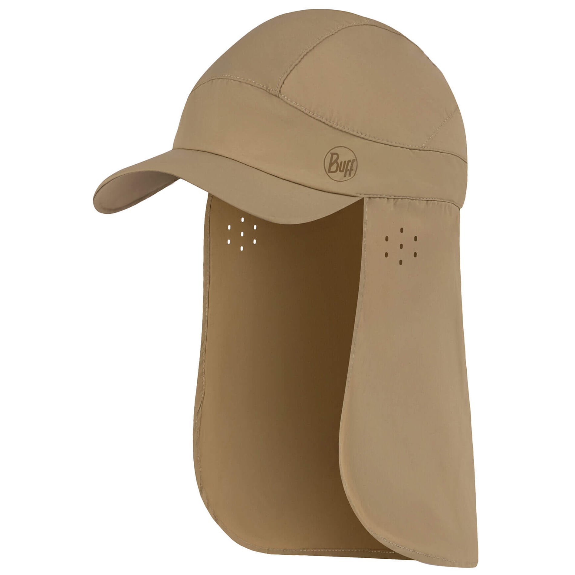 Casquette de baseball Safety Pack Bimini Cap avec protège-cou Buff - Solid Sand