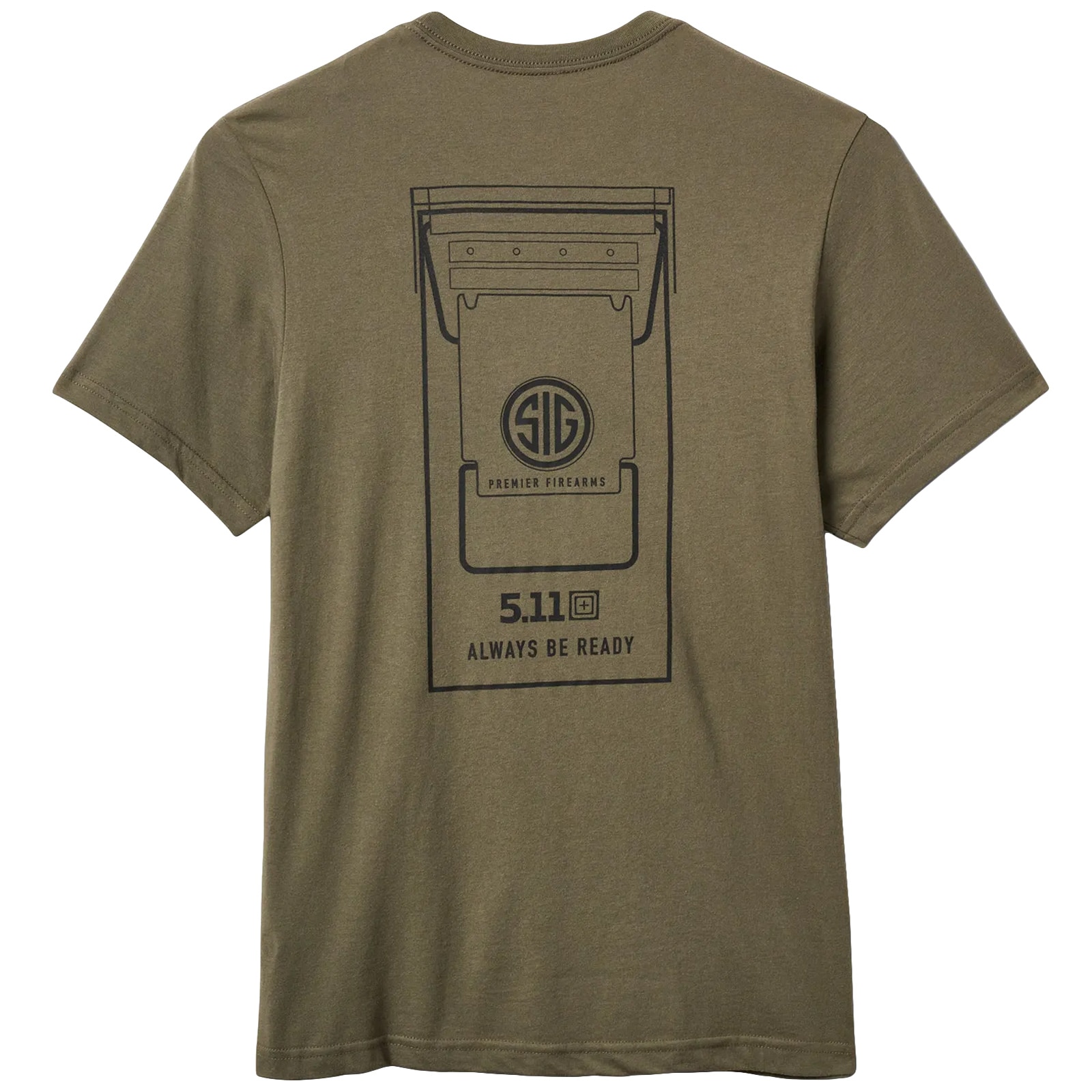 T-shirt x SIG SAUER Ammo Cans Tee 5.11 - Ranger Green