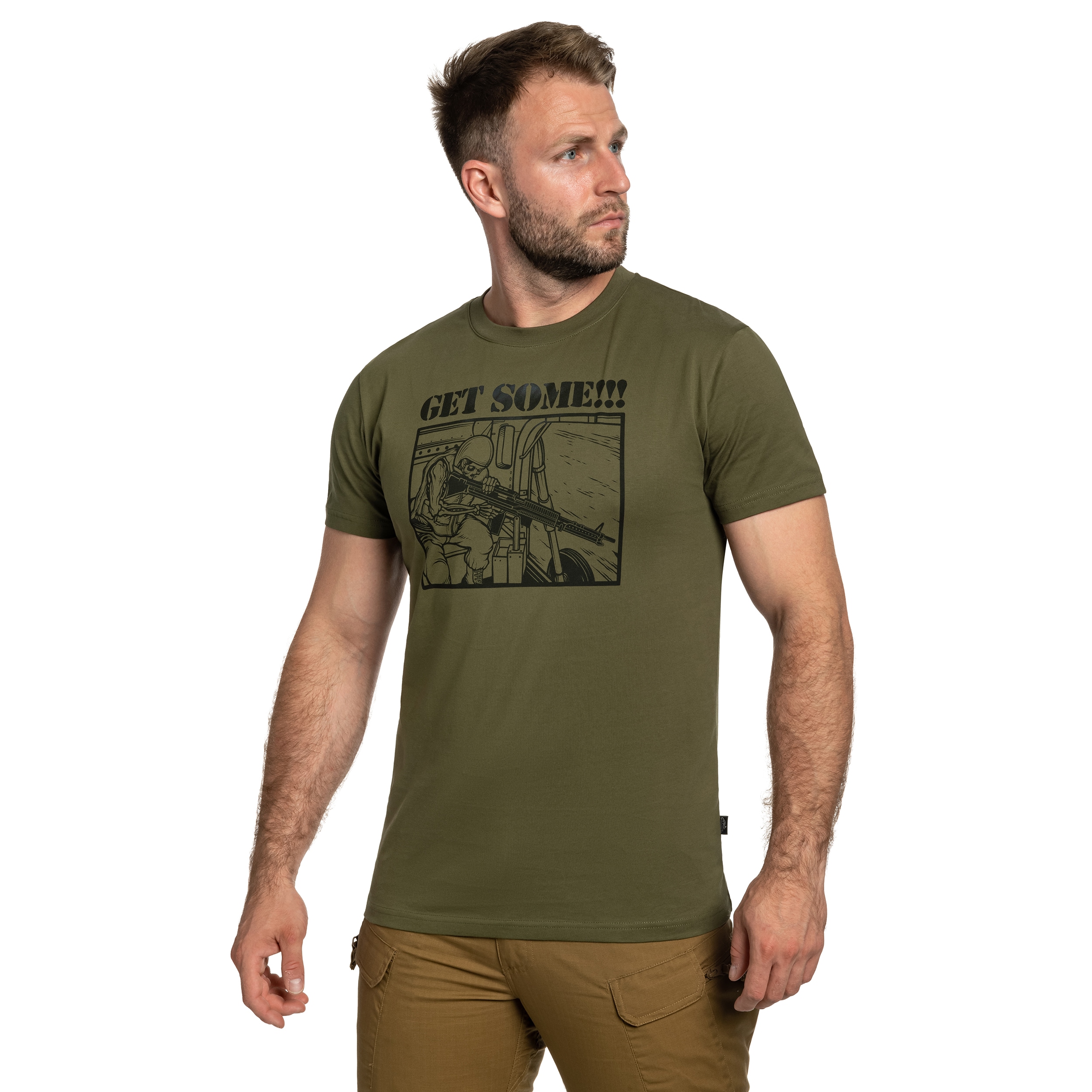 T-Shirt Get Some! Helikon-Tex - Olive