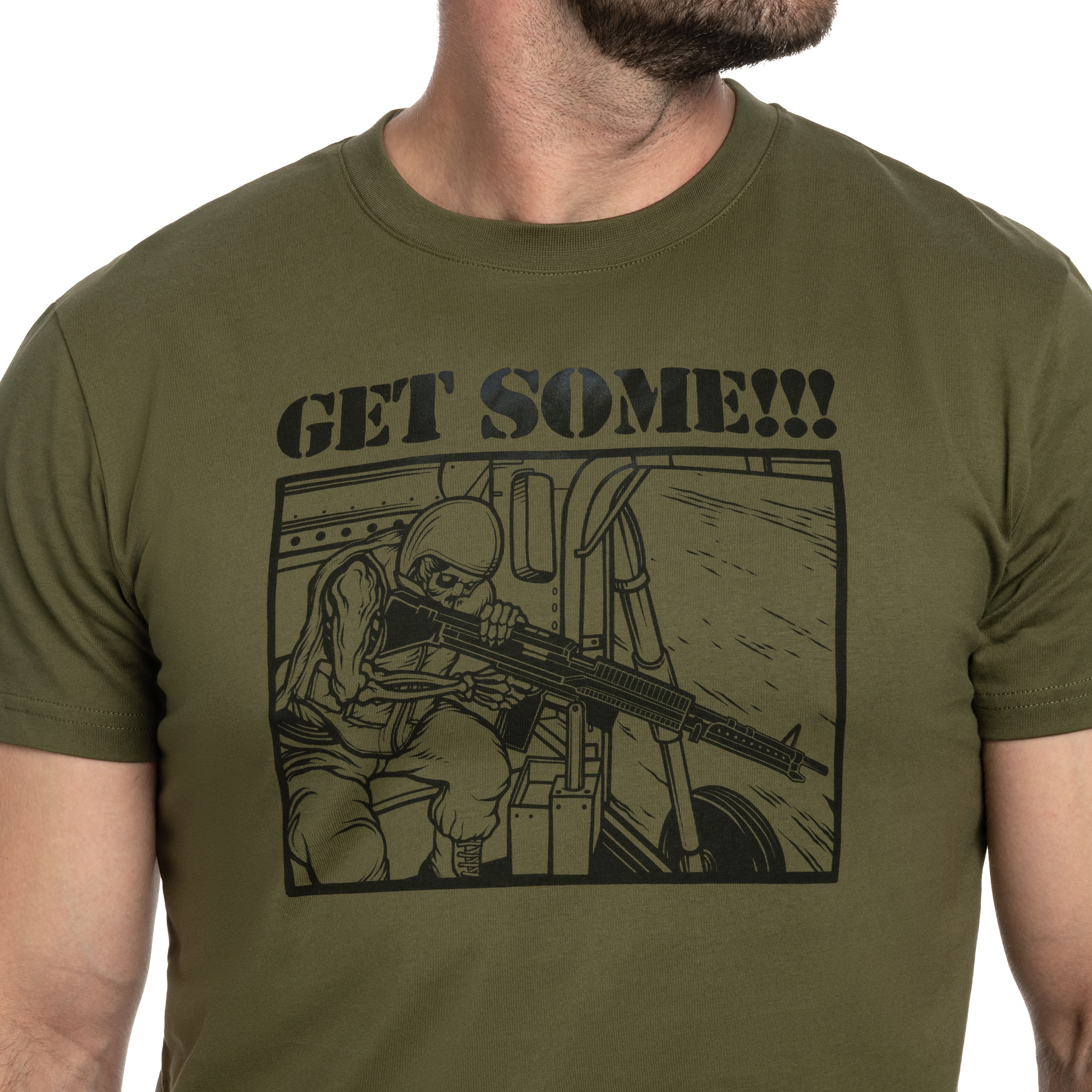 T-Shirt Get Some! Helikon-Tex - Olive