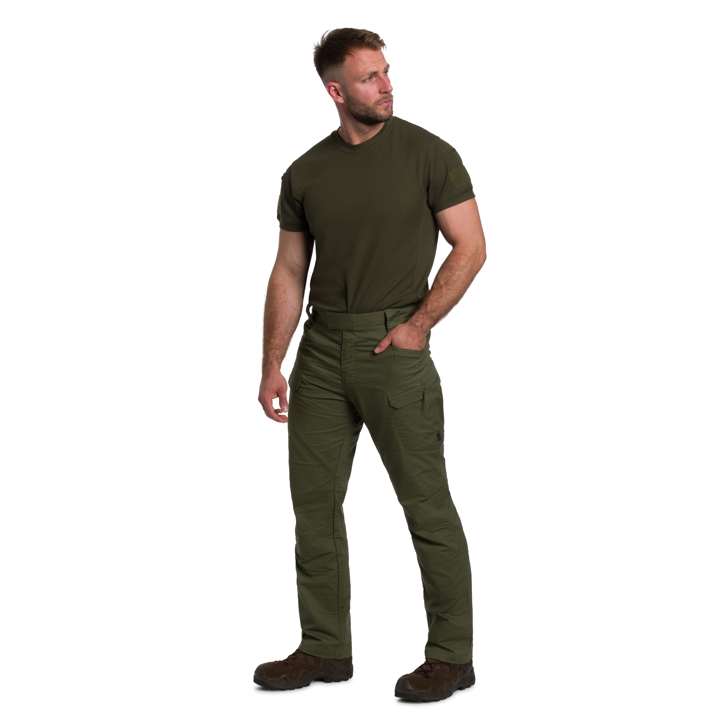 Pantalon UTP PolyCotton Stretch Rip-Stop Helikon-Tex - Olive Green