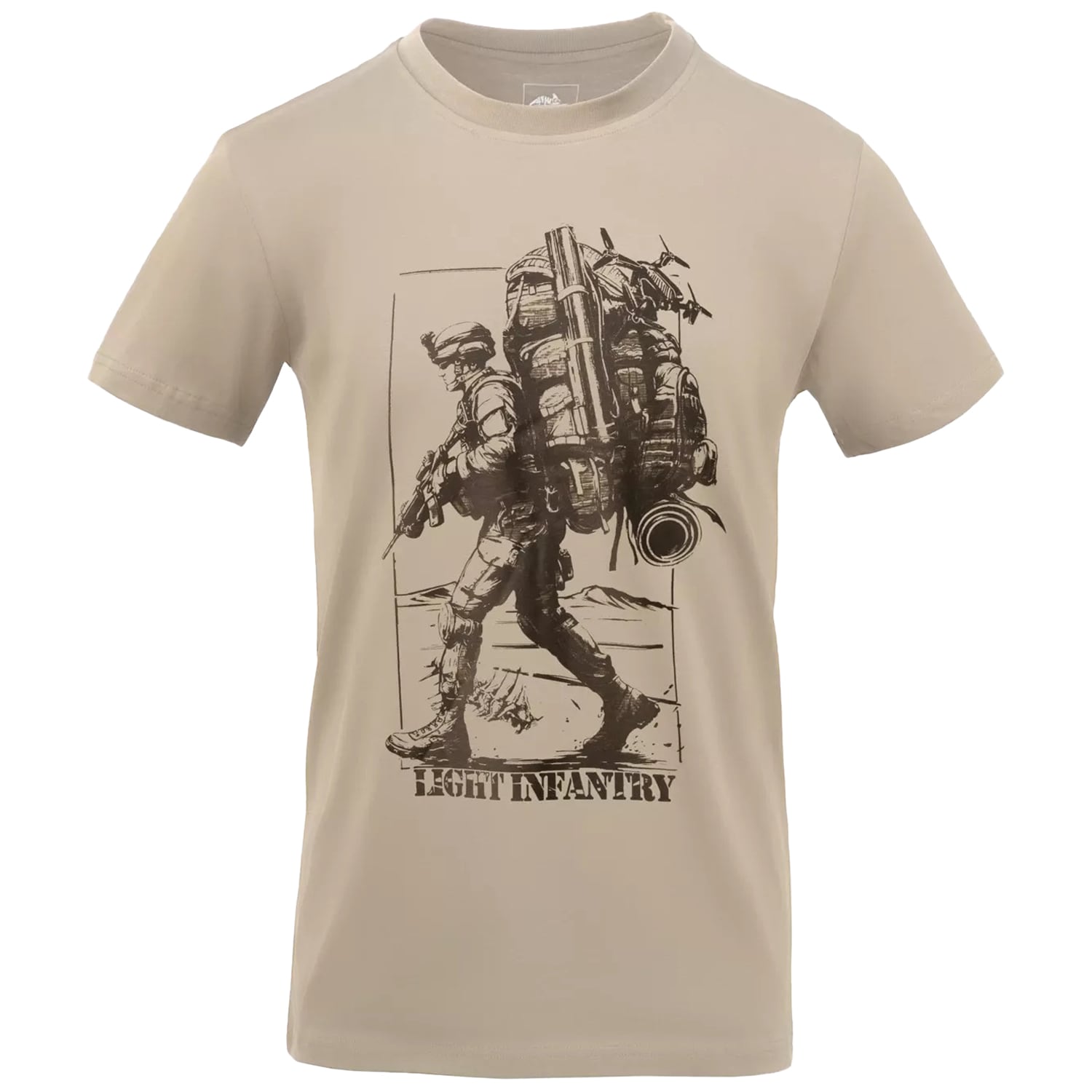 T-Shirt Light Infantry Helikon - Khaki