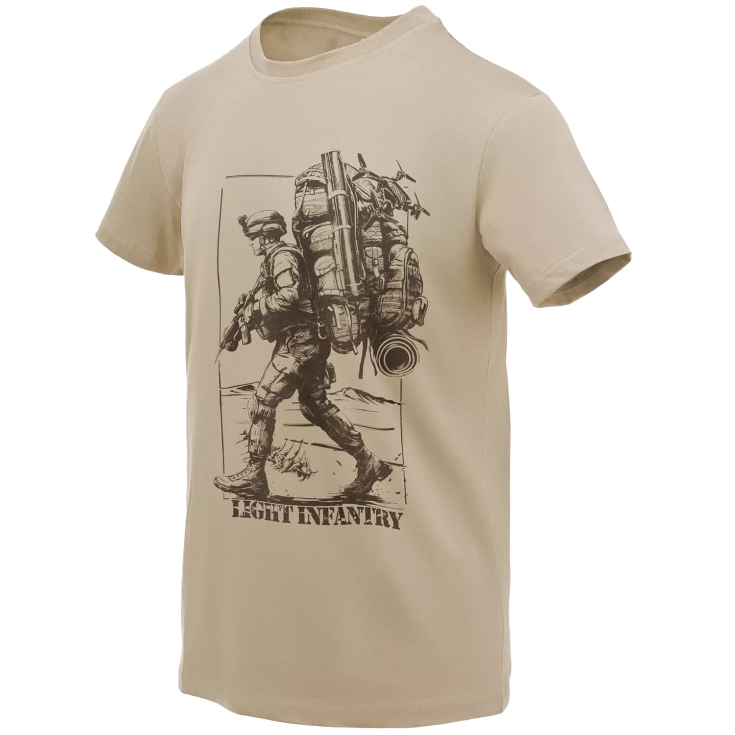 T-Shirt Light Infantry Helikon - Khaki