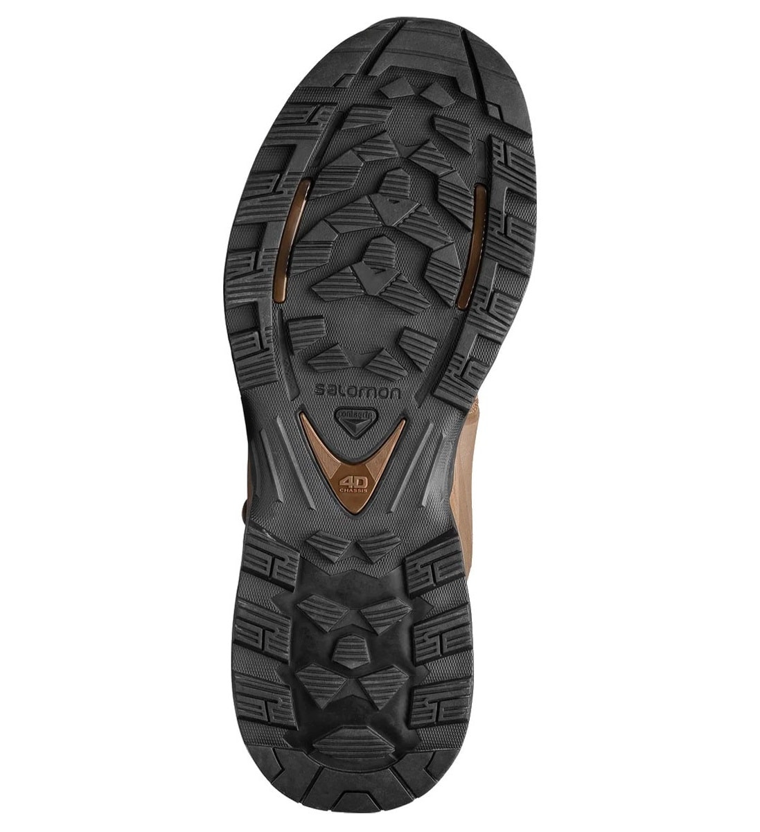 Chaussures Quest 4D Forces 2 MID EN Salomon - Earth Brown