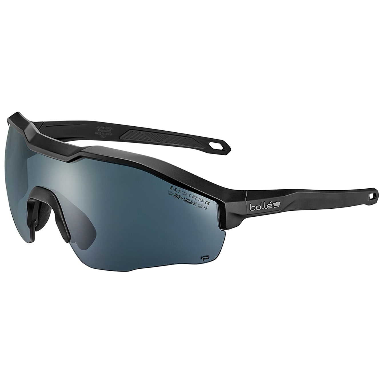 Lunettes tactiques MY6 Eyeshield Bolle - Smoke