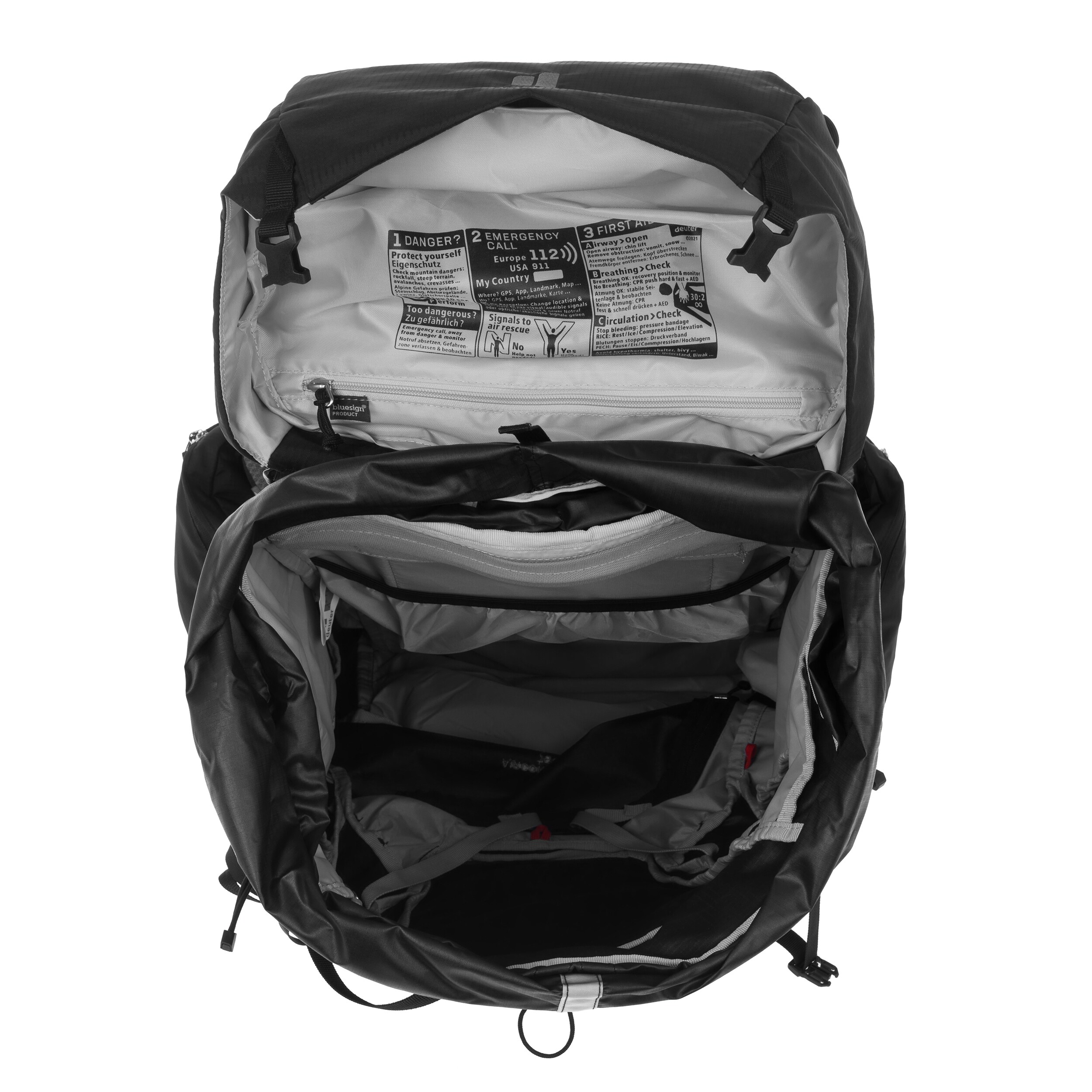 Sac à dos AirContact Pro 75 + 10 Deuter - Black