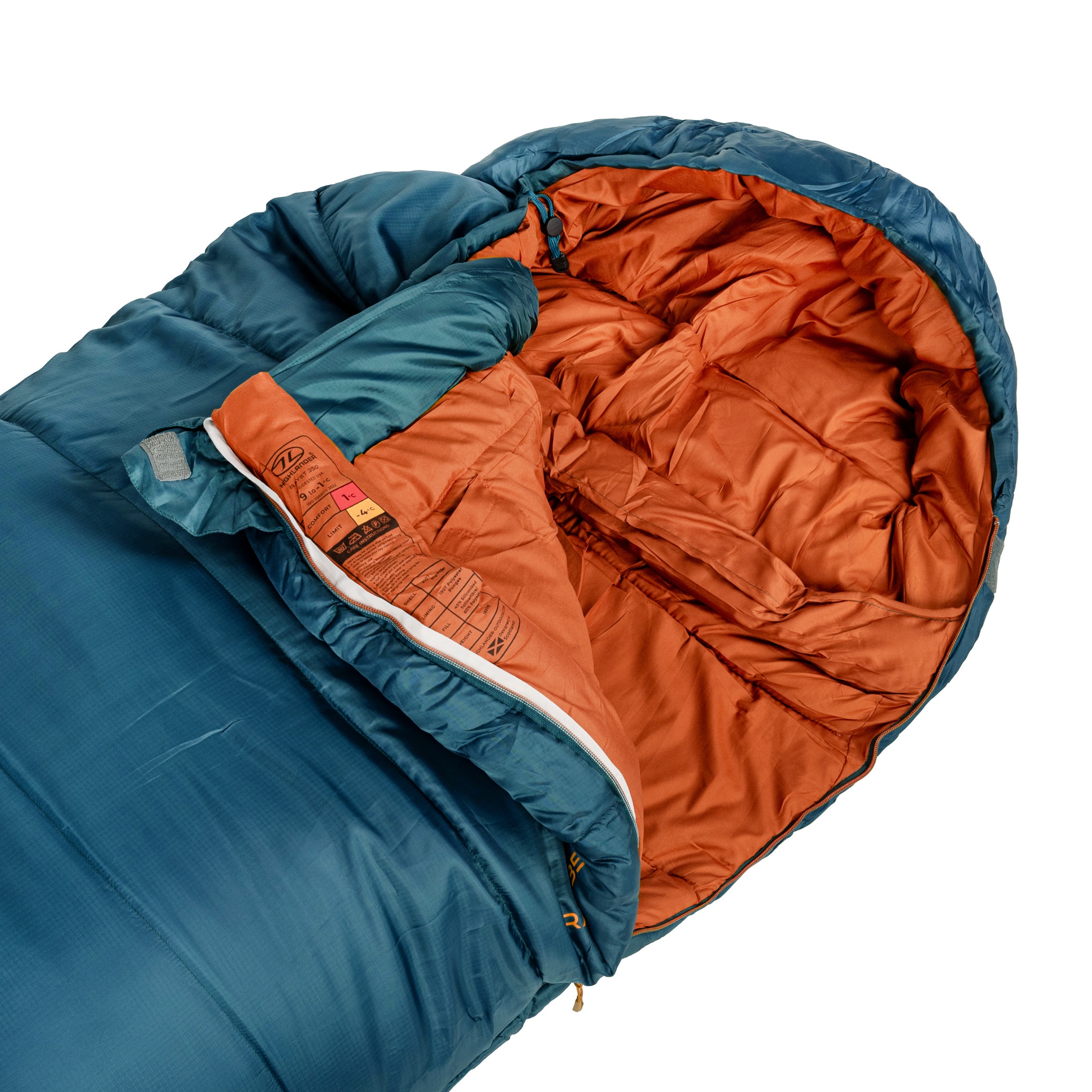 Sac de couchage Rayet 250 Highlander Outdoor - Deep Blue