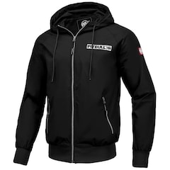 Veste Athletic Logo Hooded Pitbull - Black