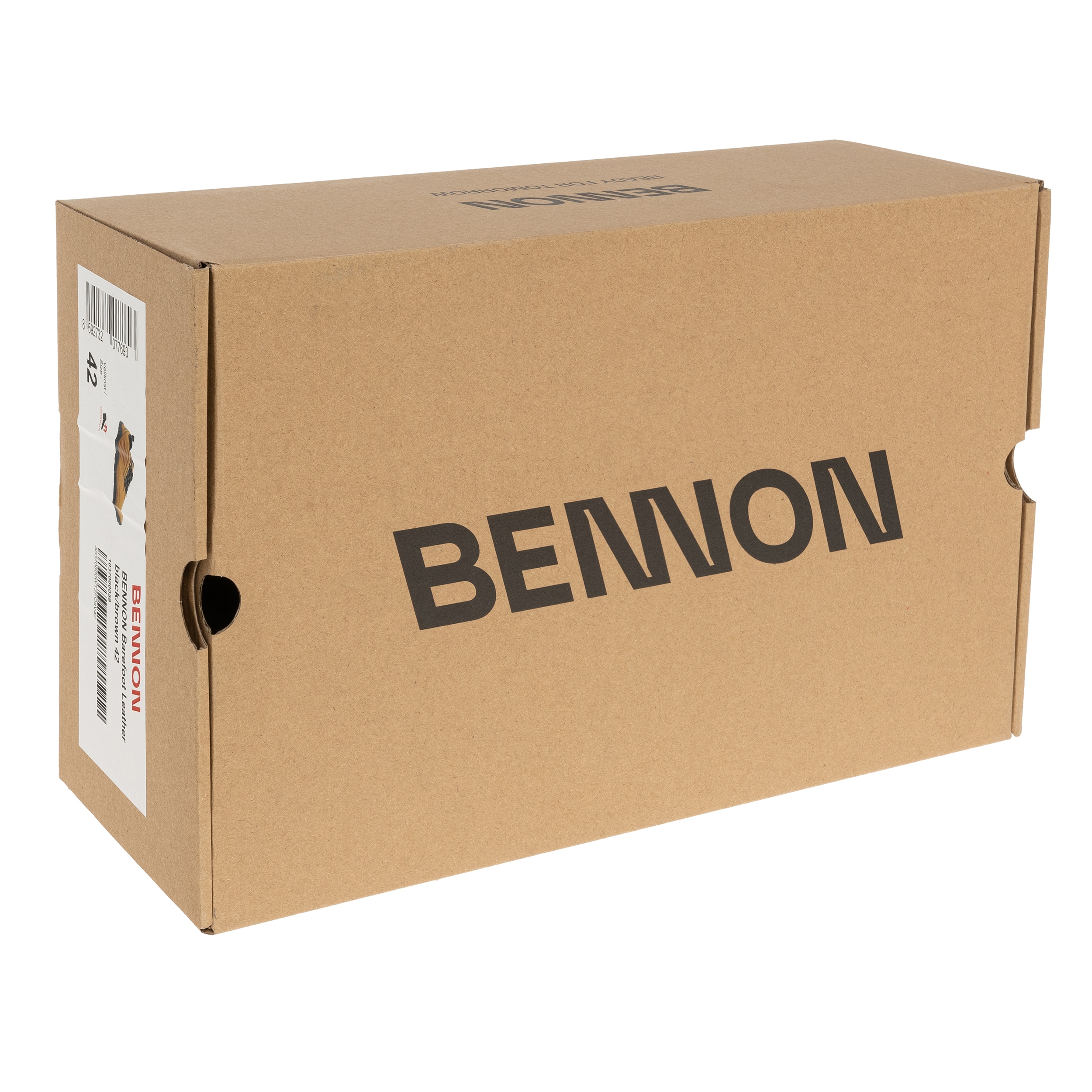 Chaussures Barefoot Leather Bennon - Black/Brown